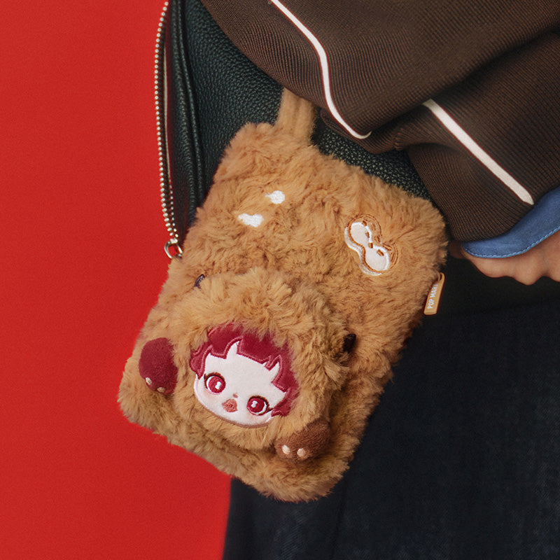 POP MART SKULLPANDA 不眠劇場系列毛絨迷你包 You Found Me!Series Plush Mini Bag