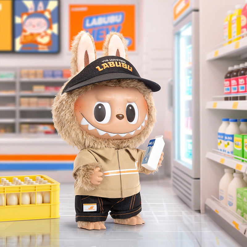 POP MART THE MONSTER -The Naughty Cashier Vinyl Plush Doll