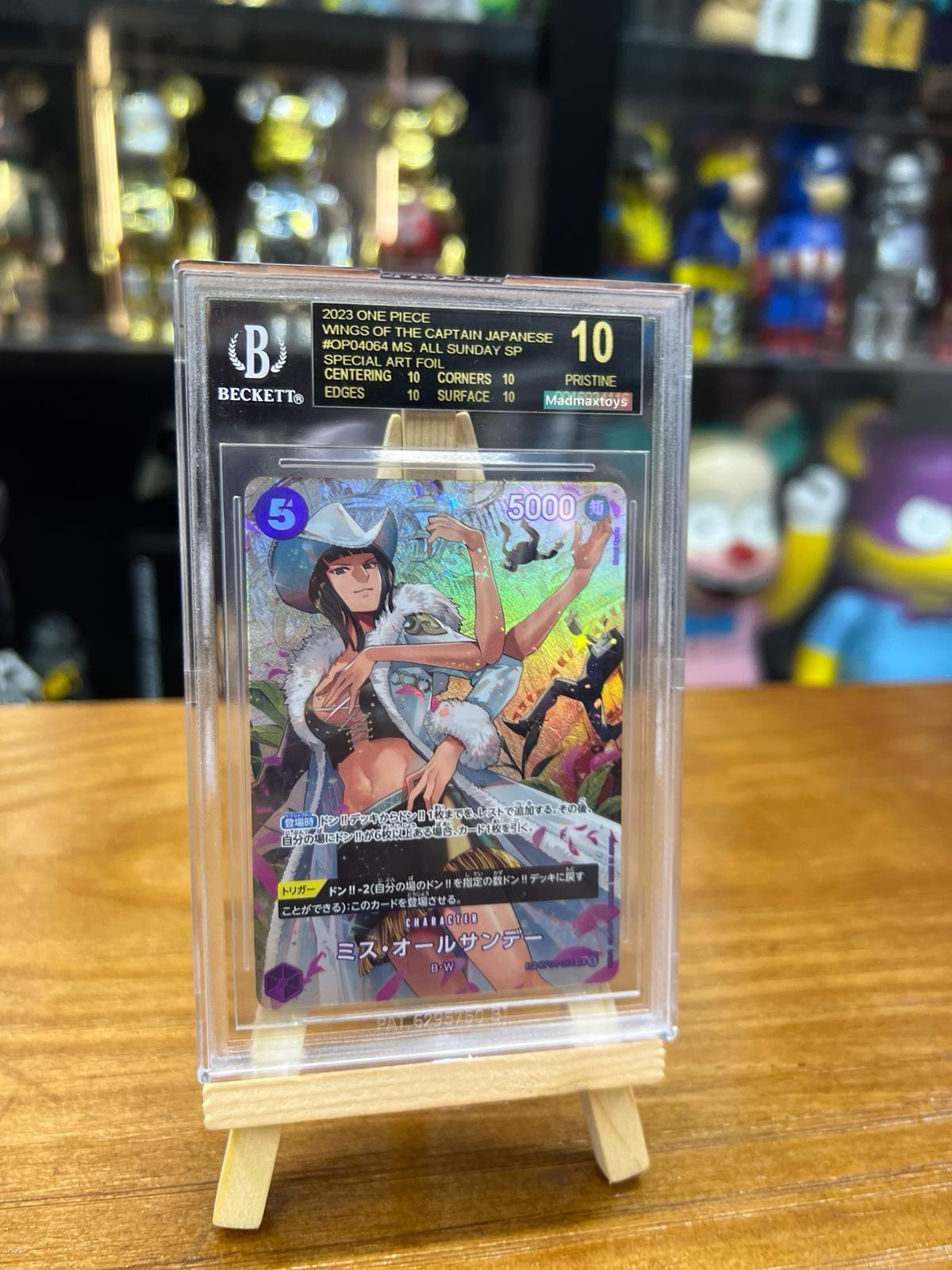 BGS 10 One Piece Card SP ミス・オールサンデー(パラレル)(OP04-064)