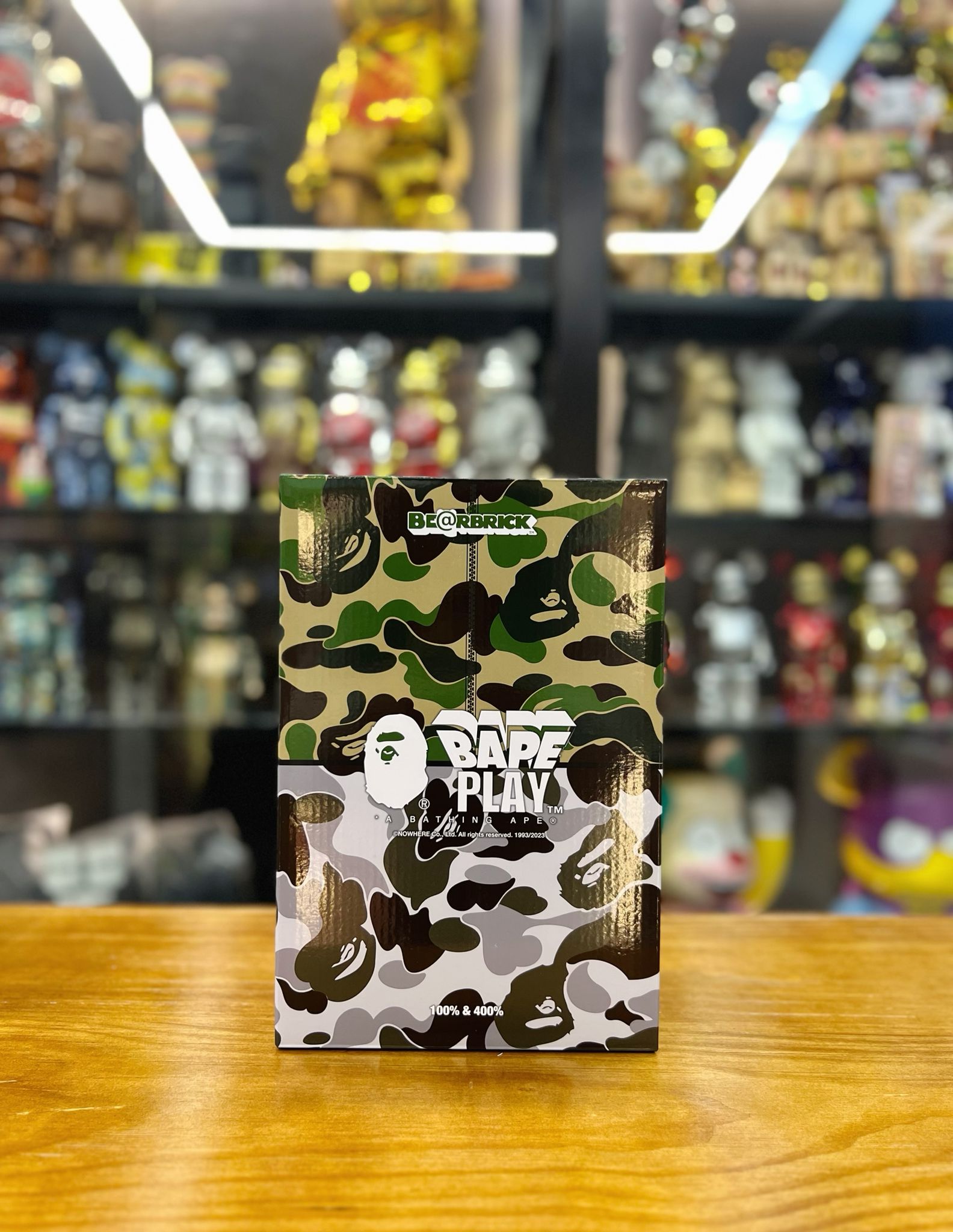 100% & 400% BE@RBRICK BAPE(R) × CANADA GOOSE SHARK