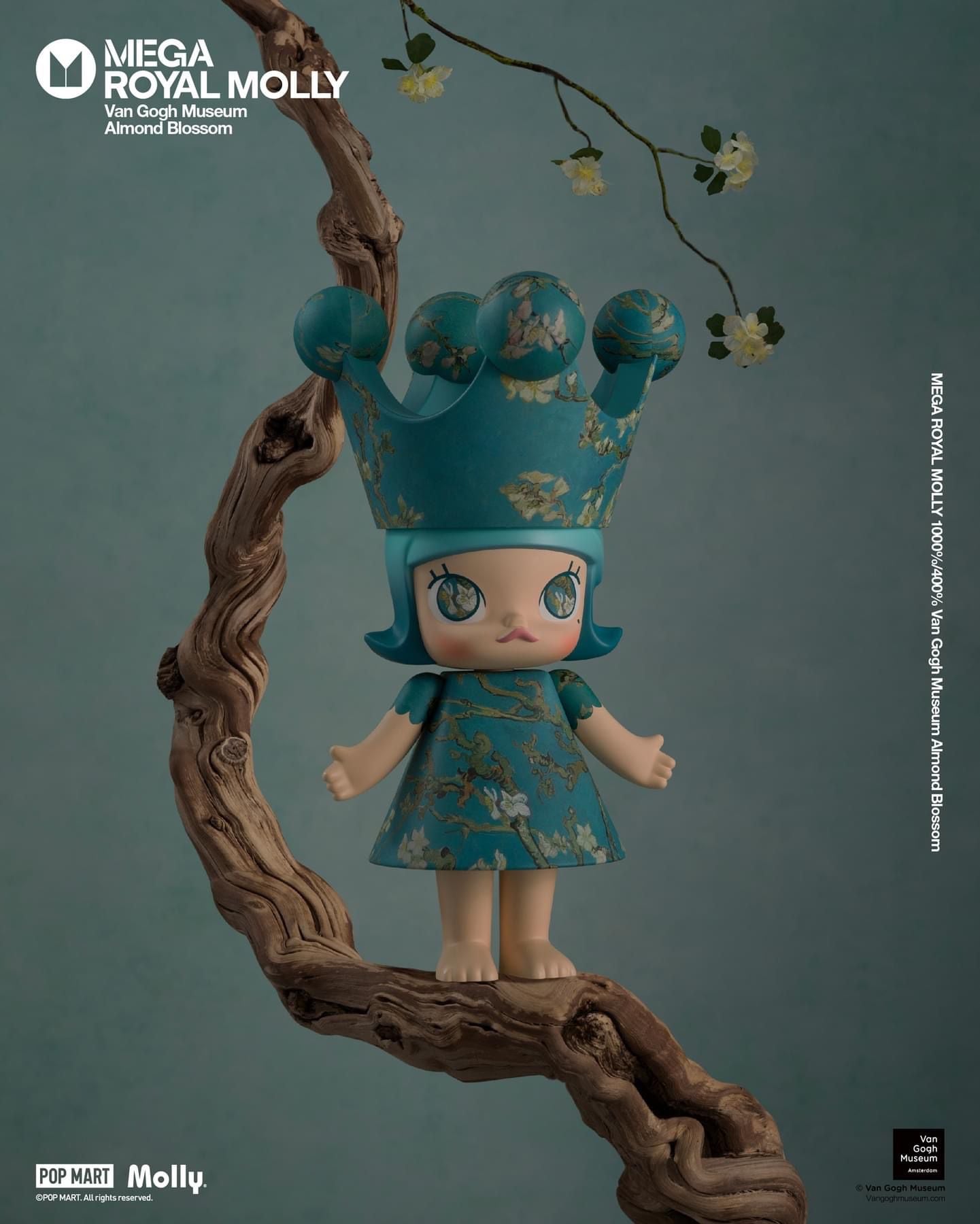 400% MEGA ROYAL MOLLY Van Gogh Museum Almond Blossom
