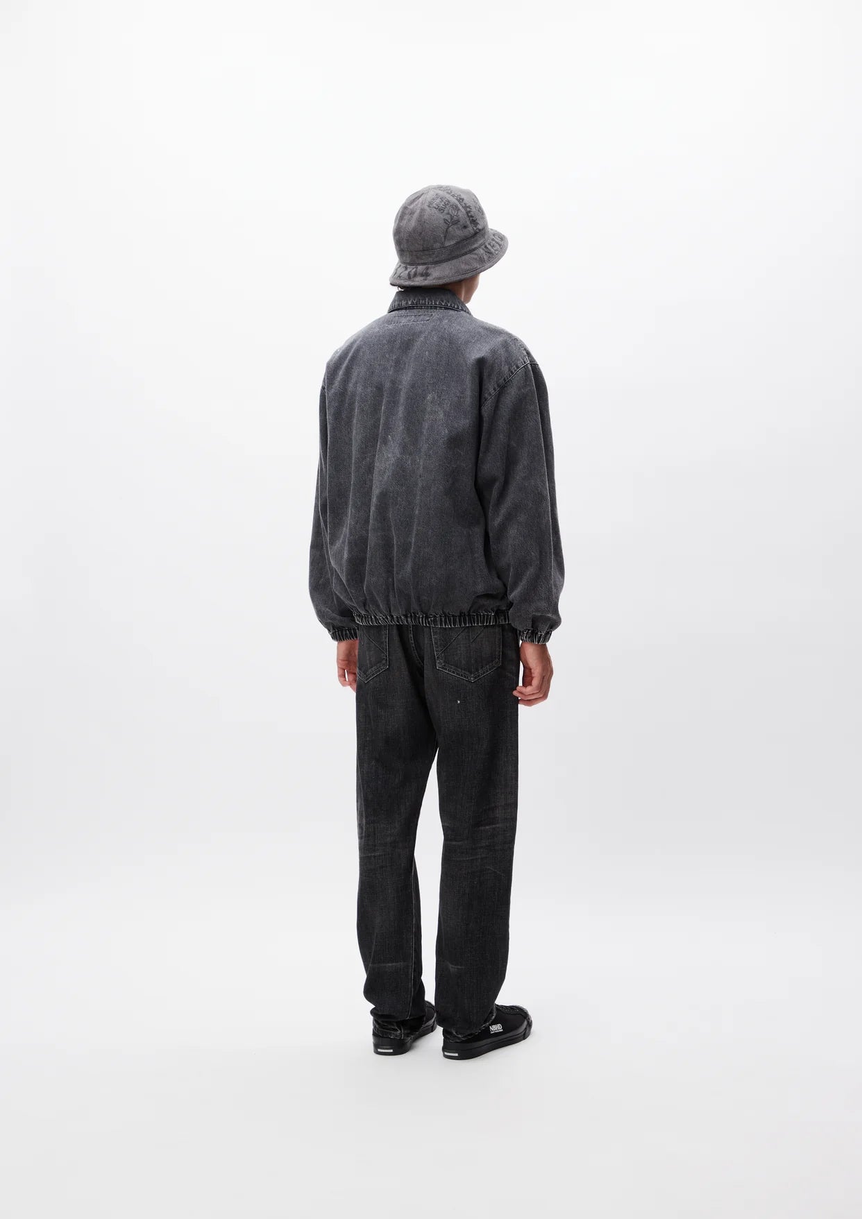 DENIM ZIP WORK JACKET