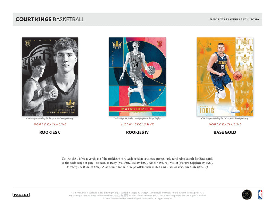 2024-25 Panini Court Kings Basketball