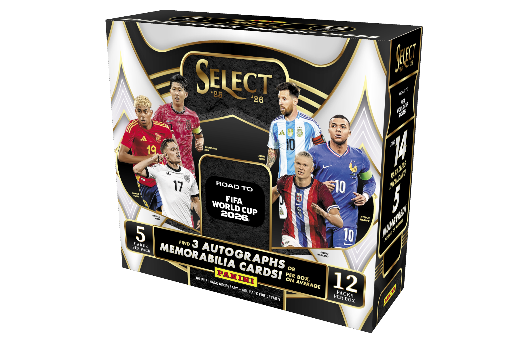 2025-26 Panini Select Road to FIFA World Cup 2026™ Hobby Box