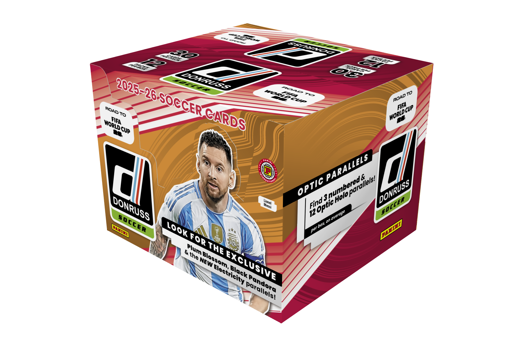 2025-26 Panini Donruss Road to FIFA World Cup 2026™ Trading Card Box (Hobby International)