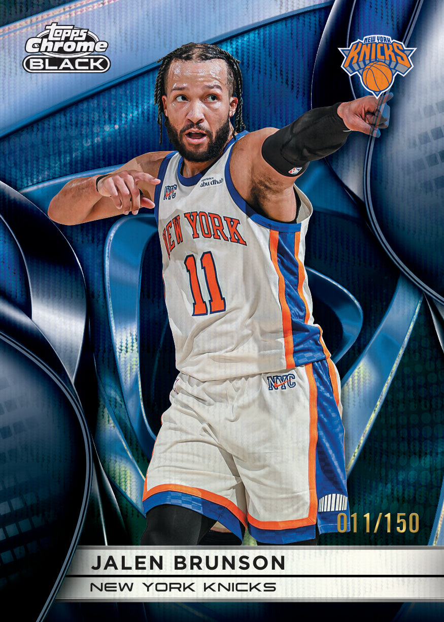2025-26 Topps Chrome Black Basketball