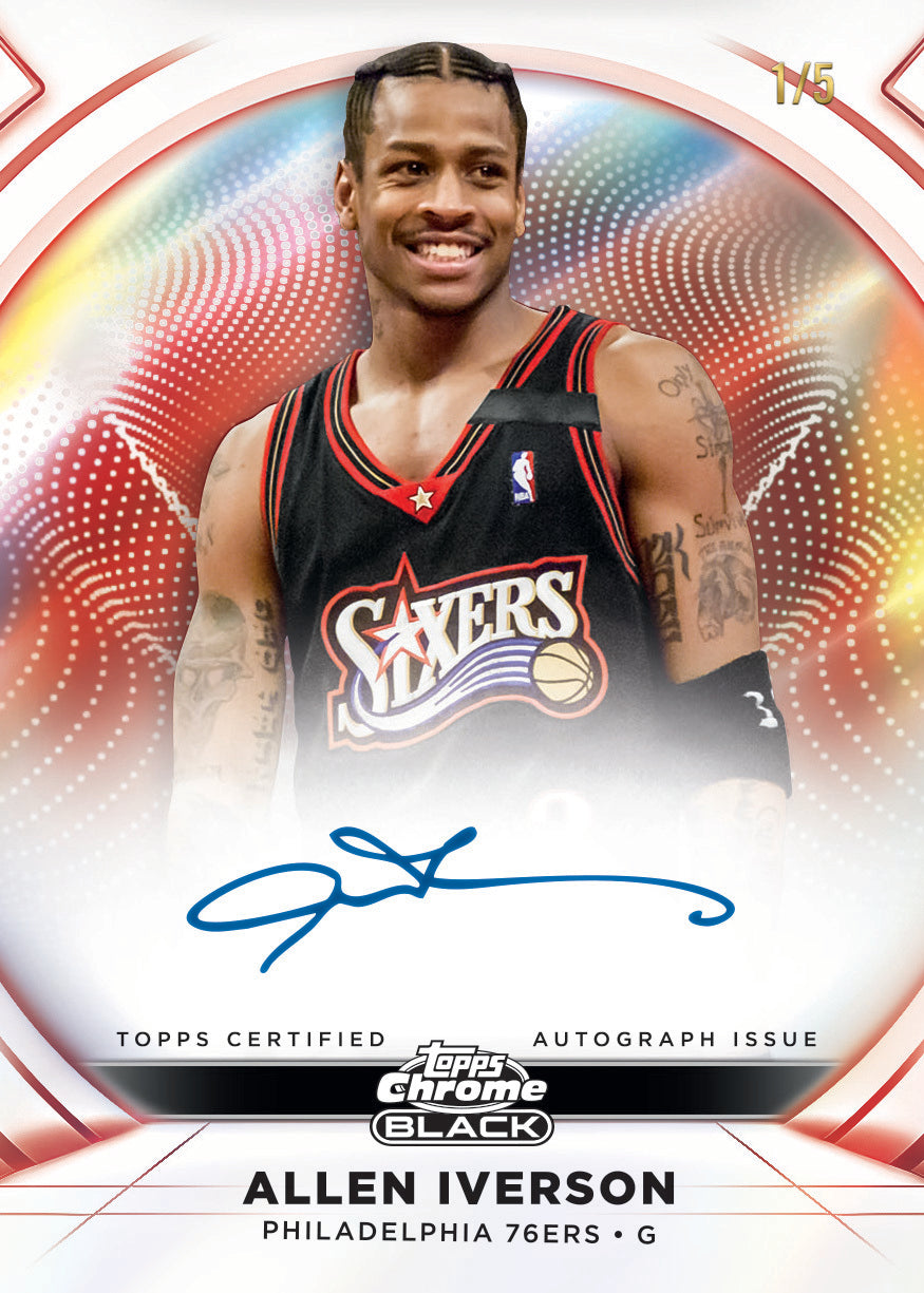 2025-26 Topps Chrome Black Basketball