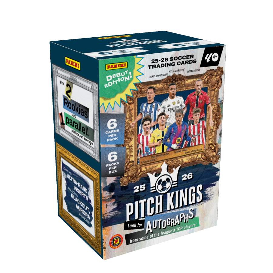 2025-26 Panini Pitch Kings Soccer International Blaster Box