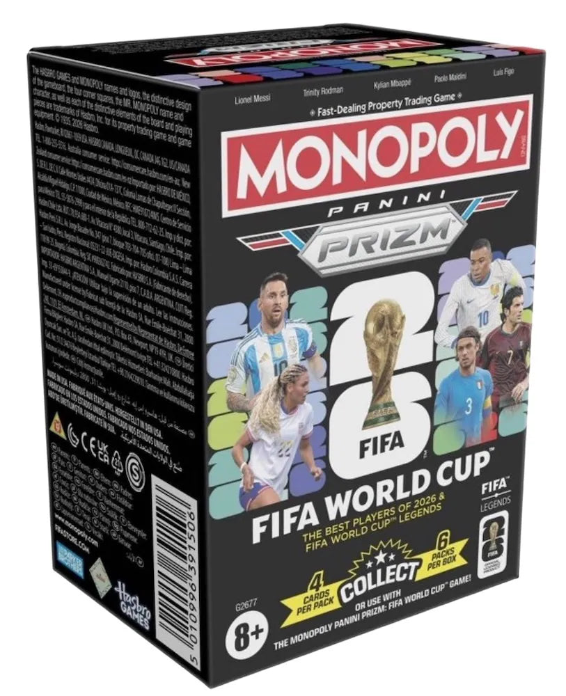 2026 Panini Prizm Monopoly FIFA World Cup 世界盃 Blaster Box
