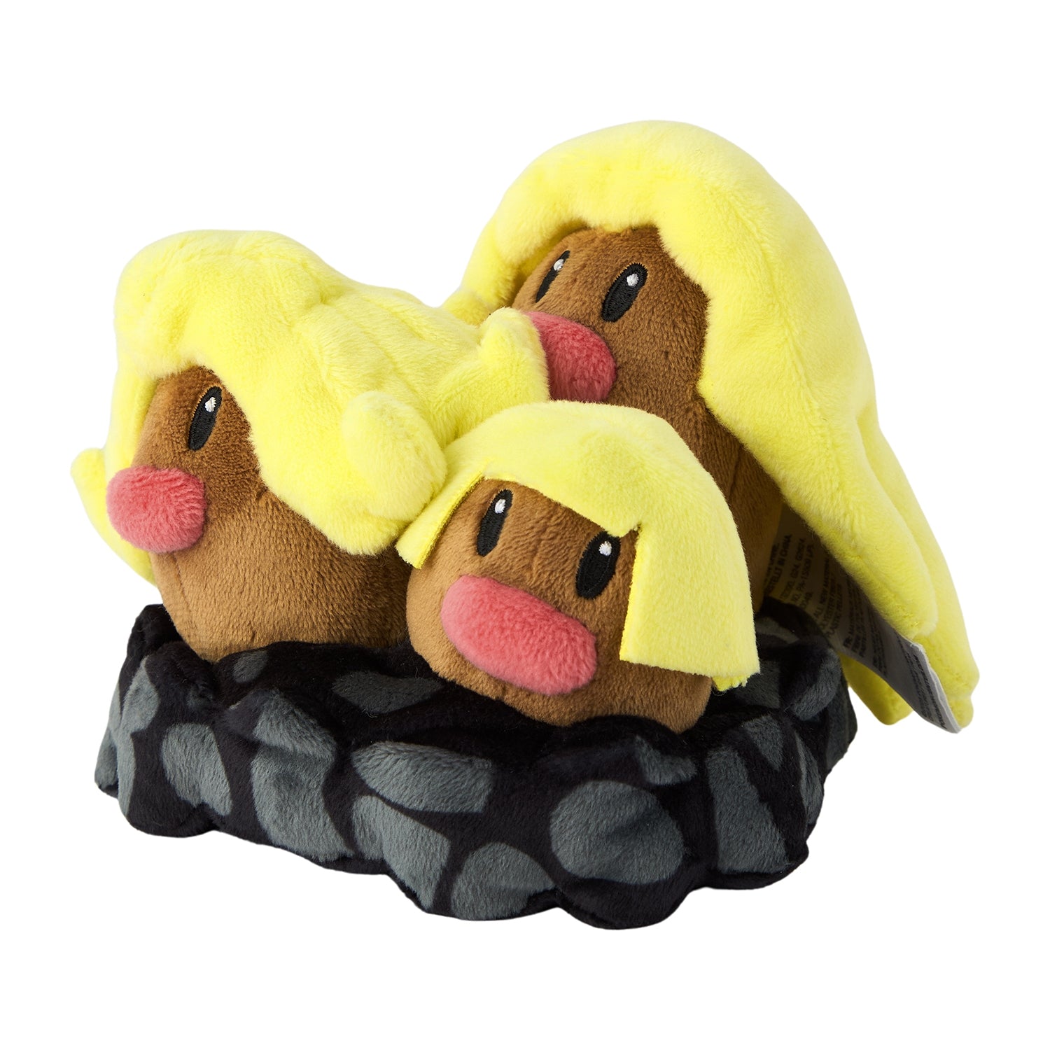 阿羅拉三頭地鼠公仔擺件 Alola Dugtrio Doll
