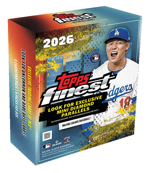 2026 Topps Finest Baseball Mega Box