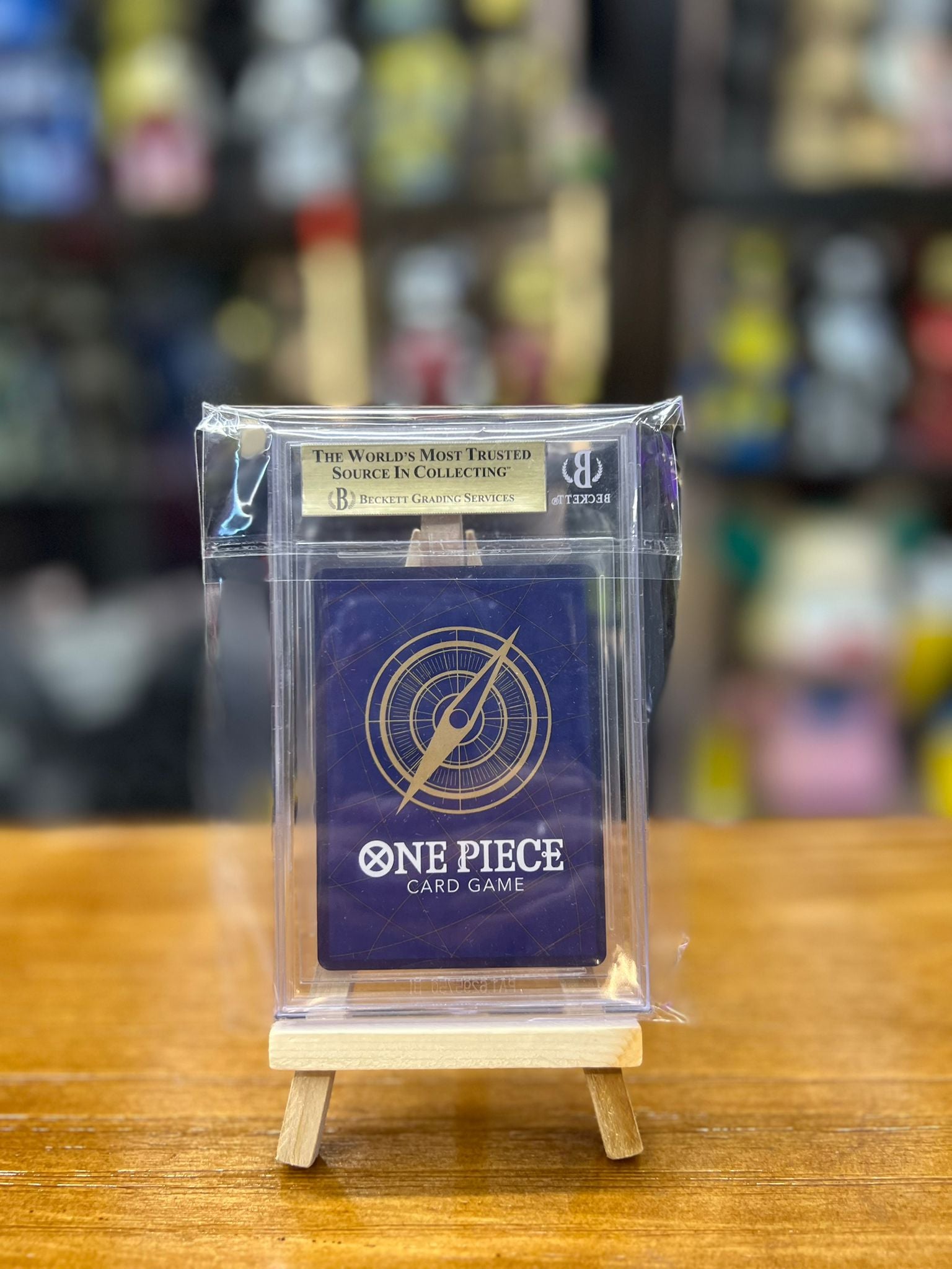 BGS 9.5 One Piece Card P-001 モンキー・D・ルフィ(パラレル)(チャンピオンシップ)