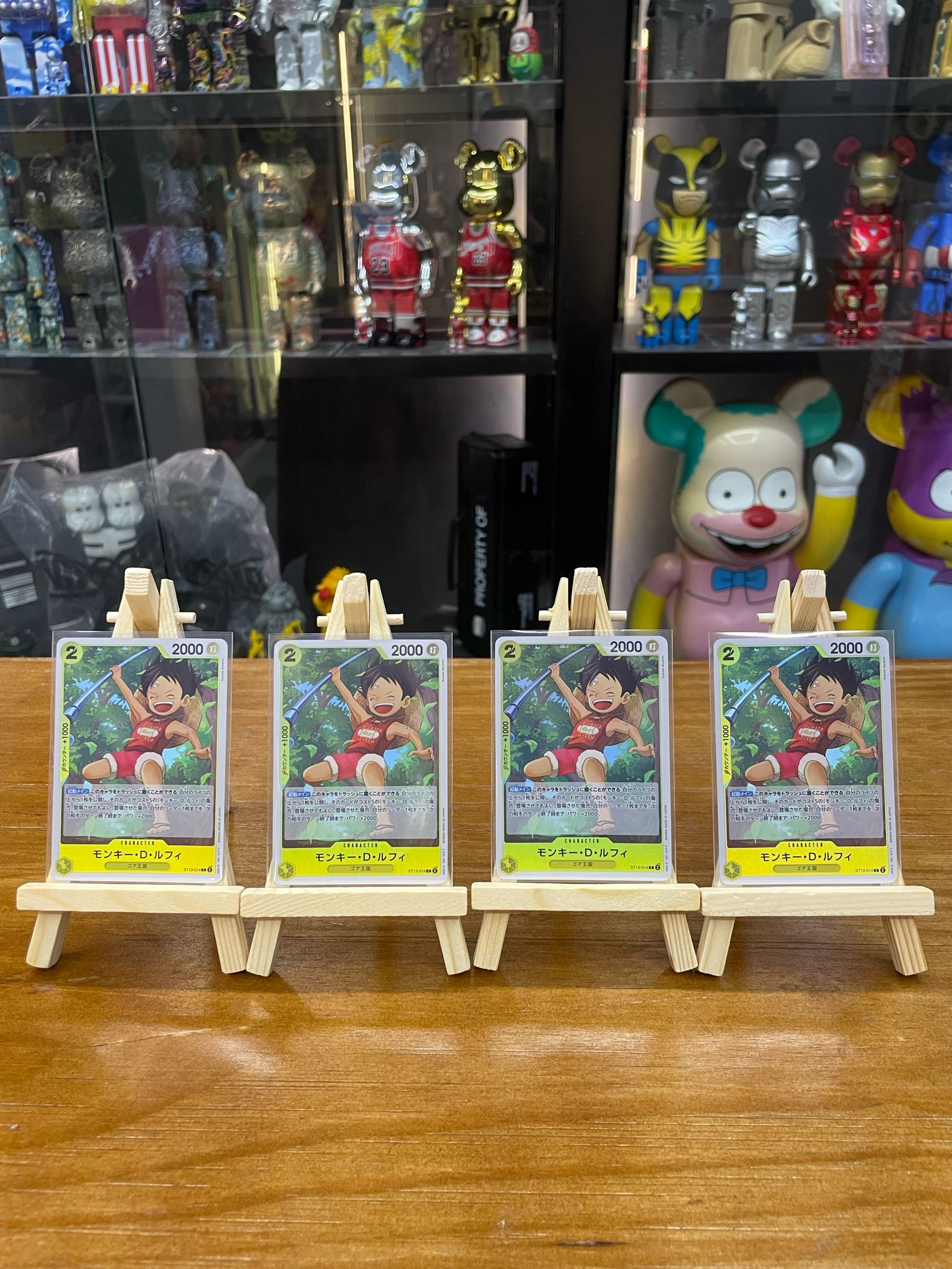 One Piece Card (ST13-014) P-C モンキー・D・ルフィ(パラレル) 4 pcs