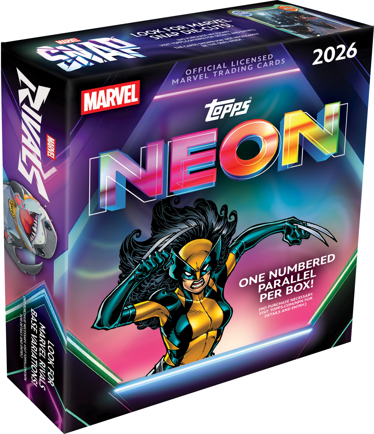 2026 Topps Neon Marvel - Mega Box