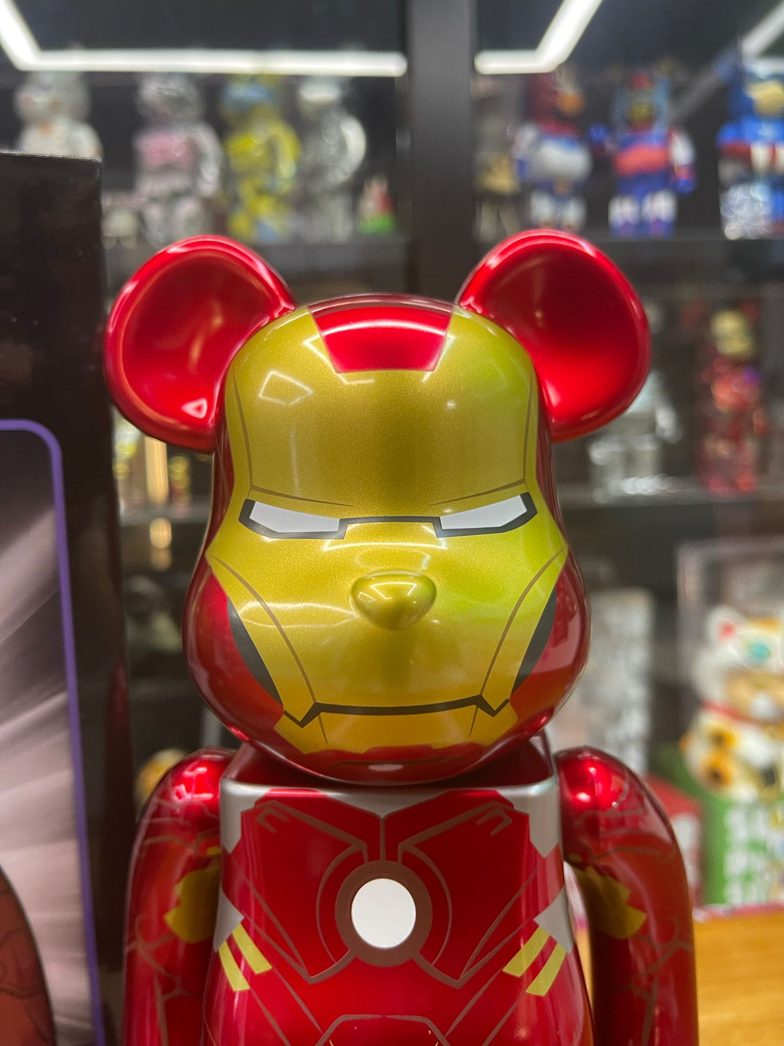 100% & 400% BE@RBRICK IRON MAN MARK IV