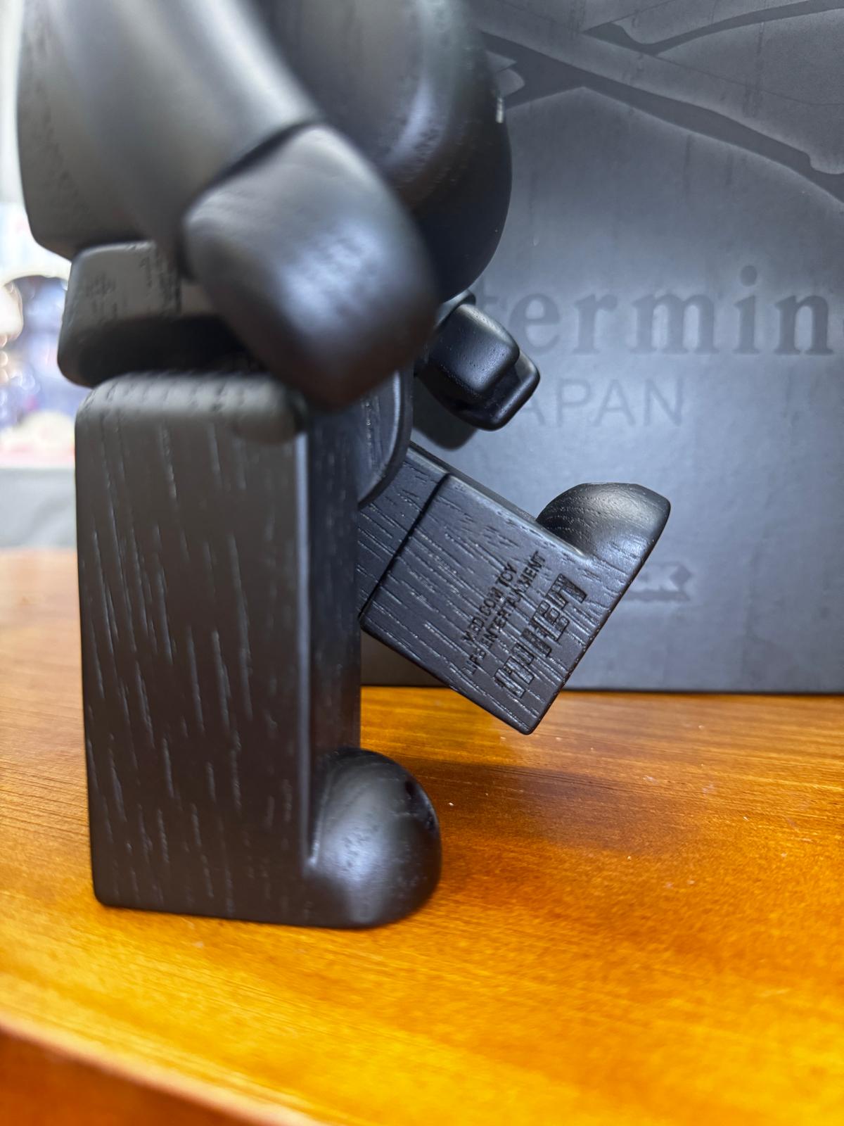 400% BE@RBRICK カリモク mastermind JAPAN 墨黒