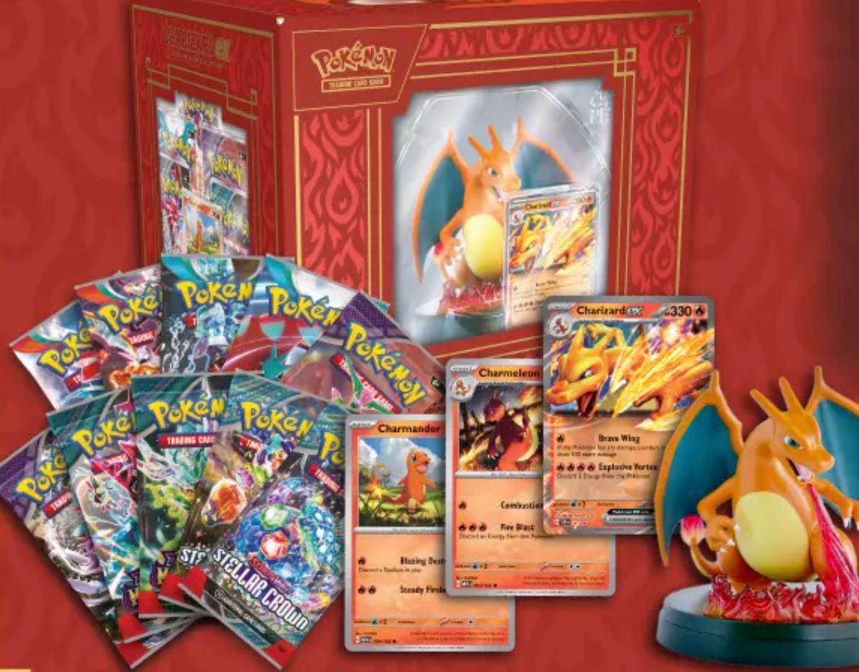 Pokemon TCG 英文版 噴火龍禮盒(Charizard ex Super-Premium Collection)