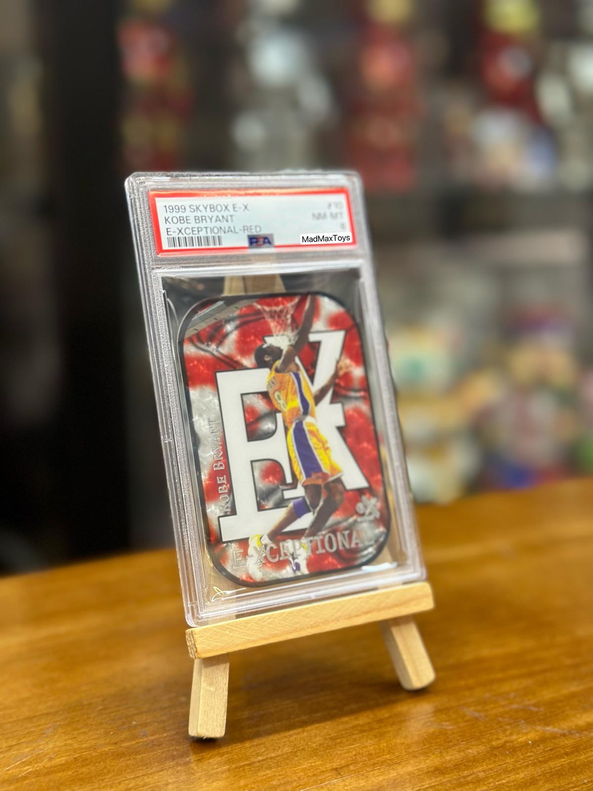 PSA 8 SKYBOX E-X KOBE BRYANT E-XCEPTIONAL-RED #10