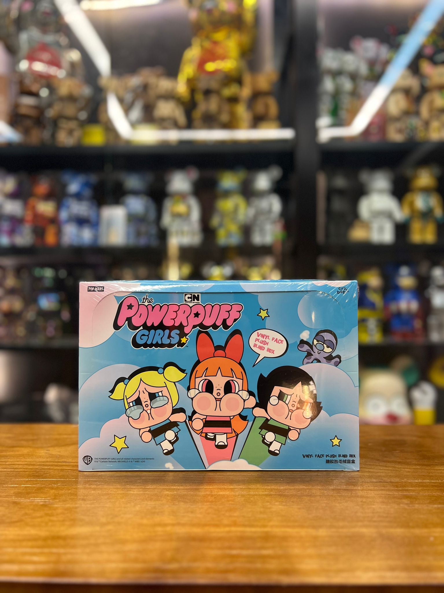 CRYBABY × 飛天小女警系列-搪膠臉毛絨盲盒 Powerpuff Girls Series -Vinyl Face Plush Blind Box
