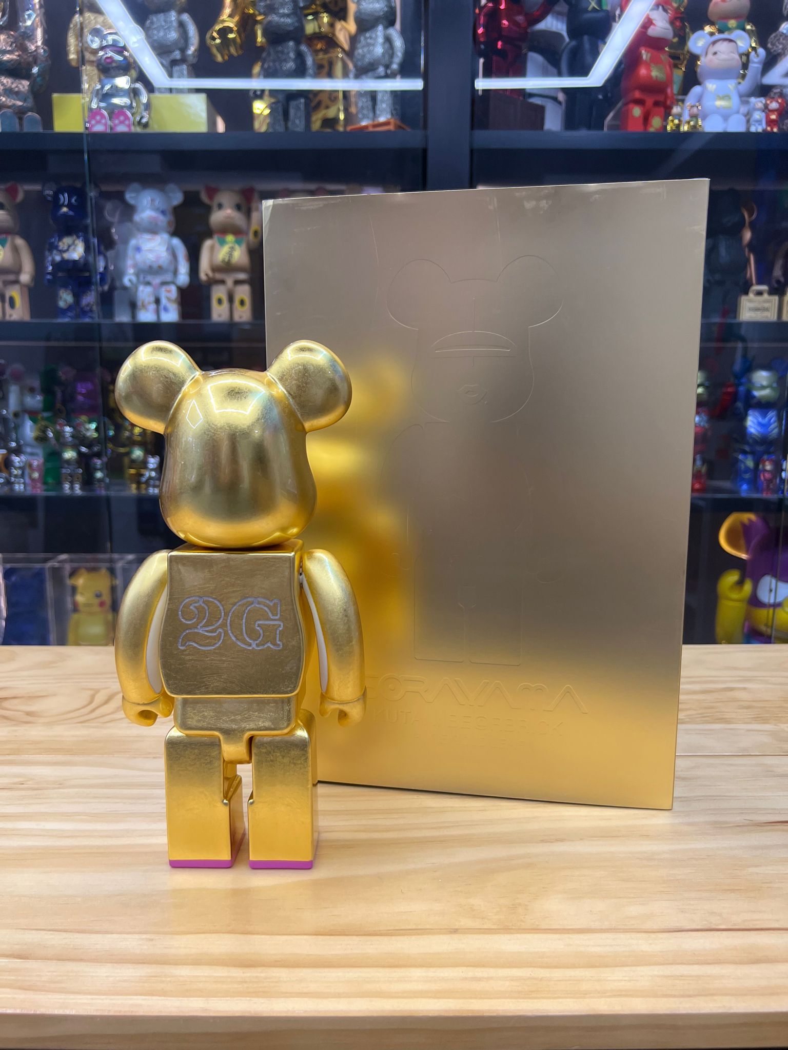 400% 九谷BE@RBRICK HAJIME SORAYAMA(PURE GOLD LEAF)