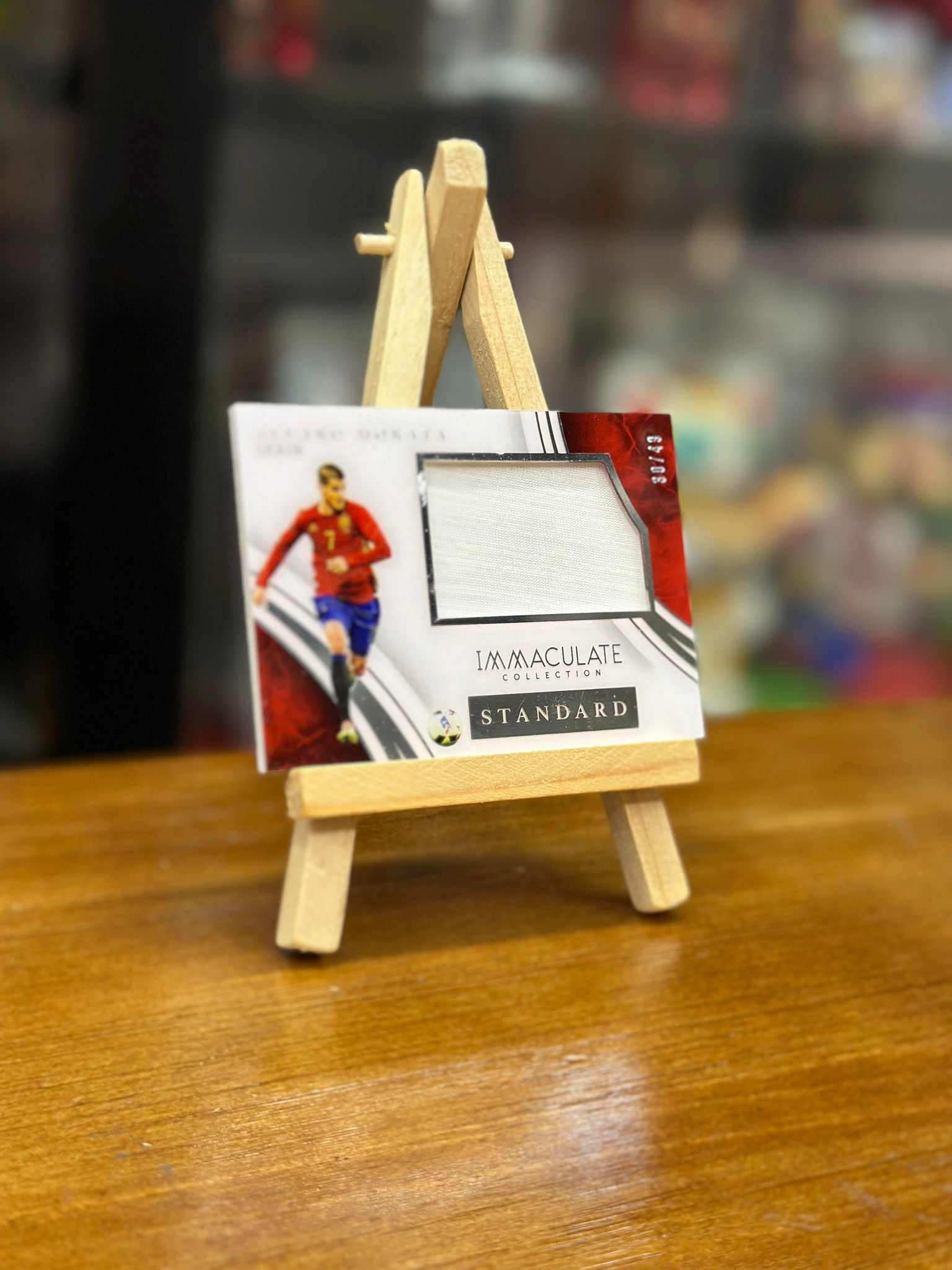 2017 PANINI - IMMACULATE COLLECTION SOCCER - Álvaro Morata(No.IST-AMO)