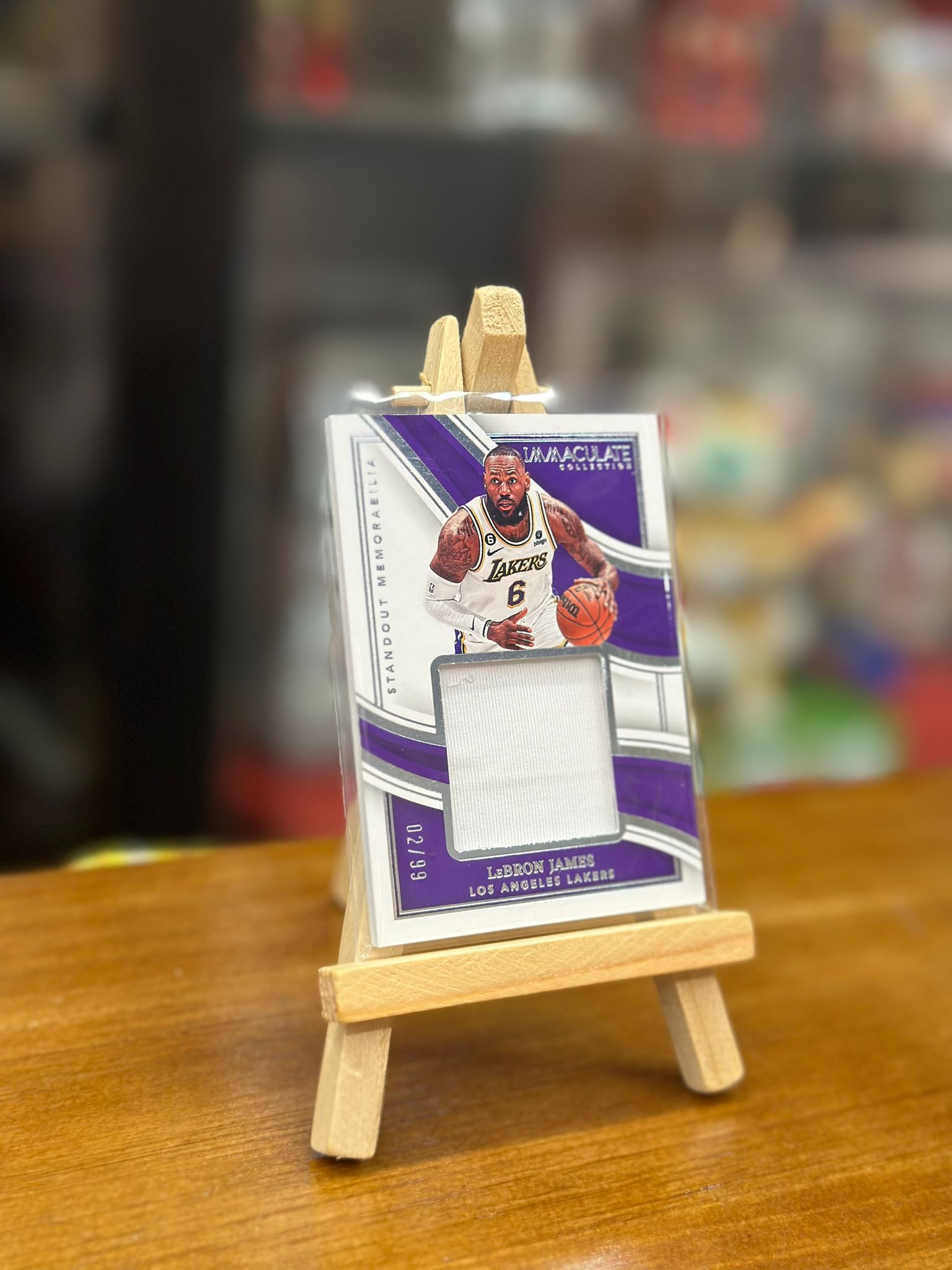 2022-23 PANINI - IMMACULATE COLLECTION BASKETBALL - LEBRON JAMES(No.ISM-LBJ)