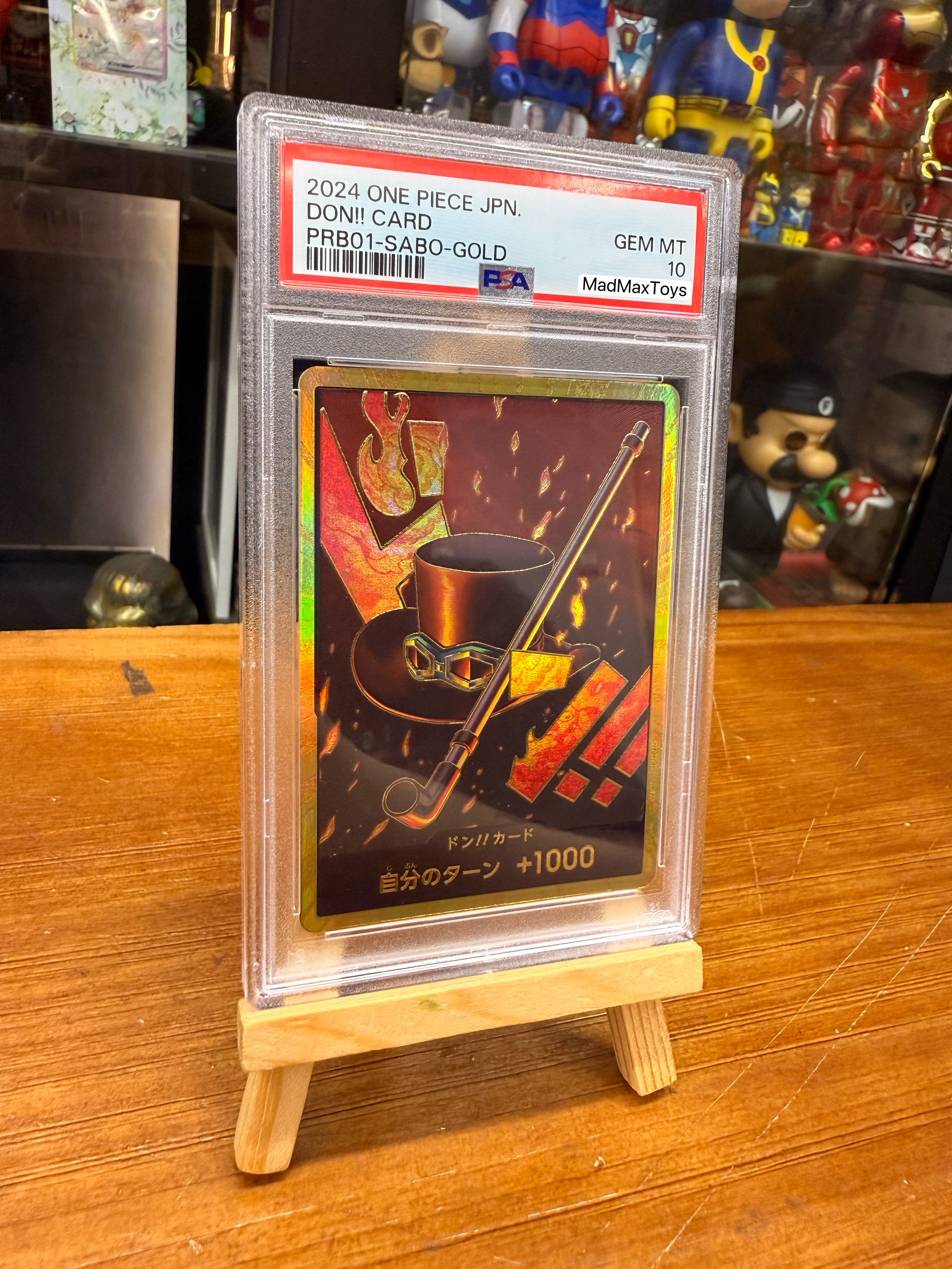 PSA 10 PRB01-SABO-GOLD DON!!