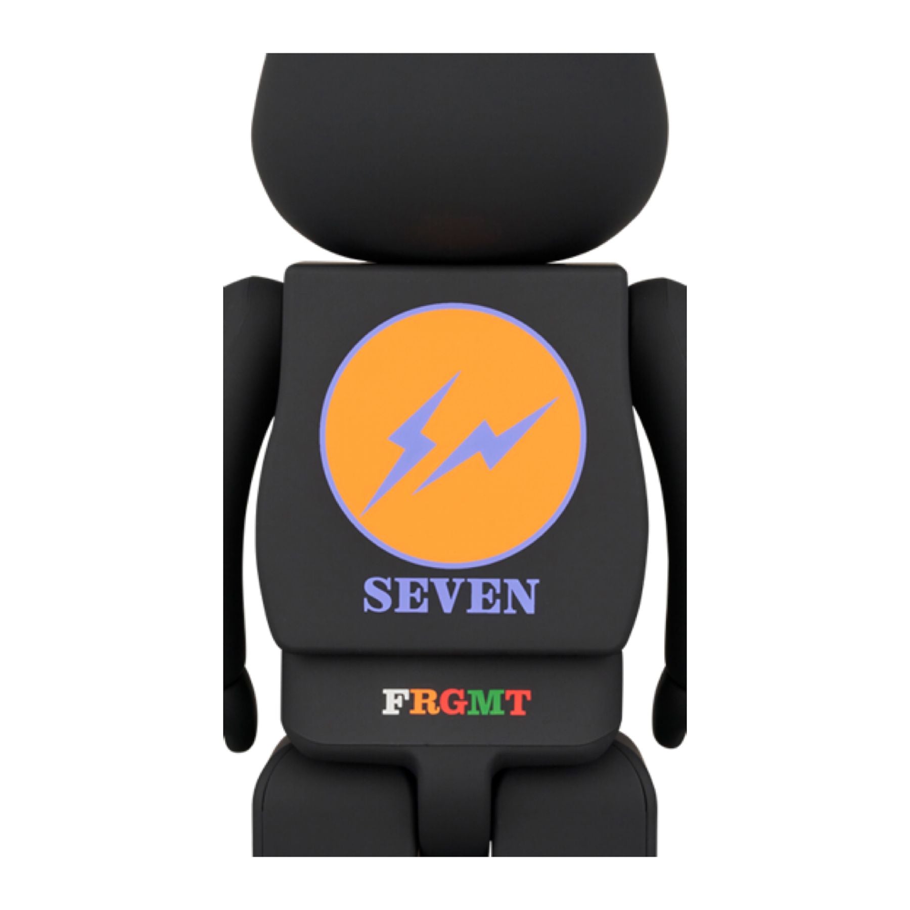 100% & 400% BE@RBRICK ROBERT INDIANA × fragmentdesign BLACK