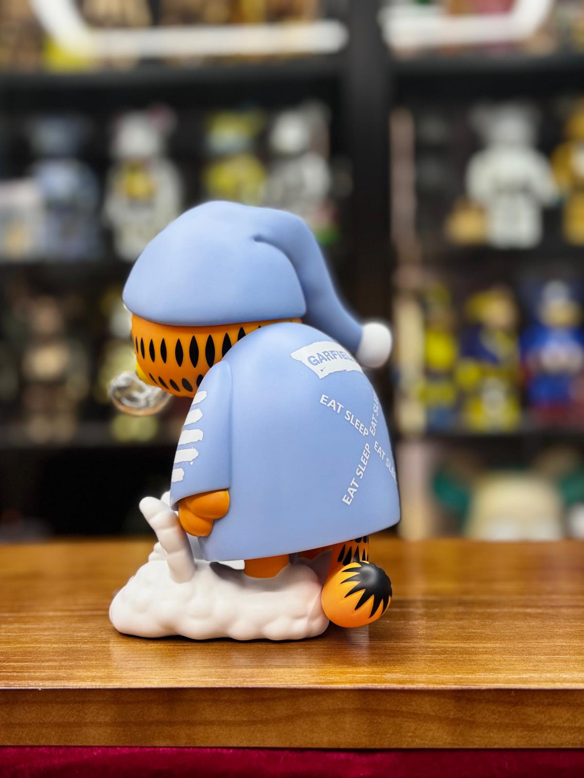 Garfield - "I am not Sleeping" 26cm 夢游版加菲猫(蓝色版)