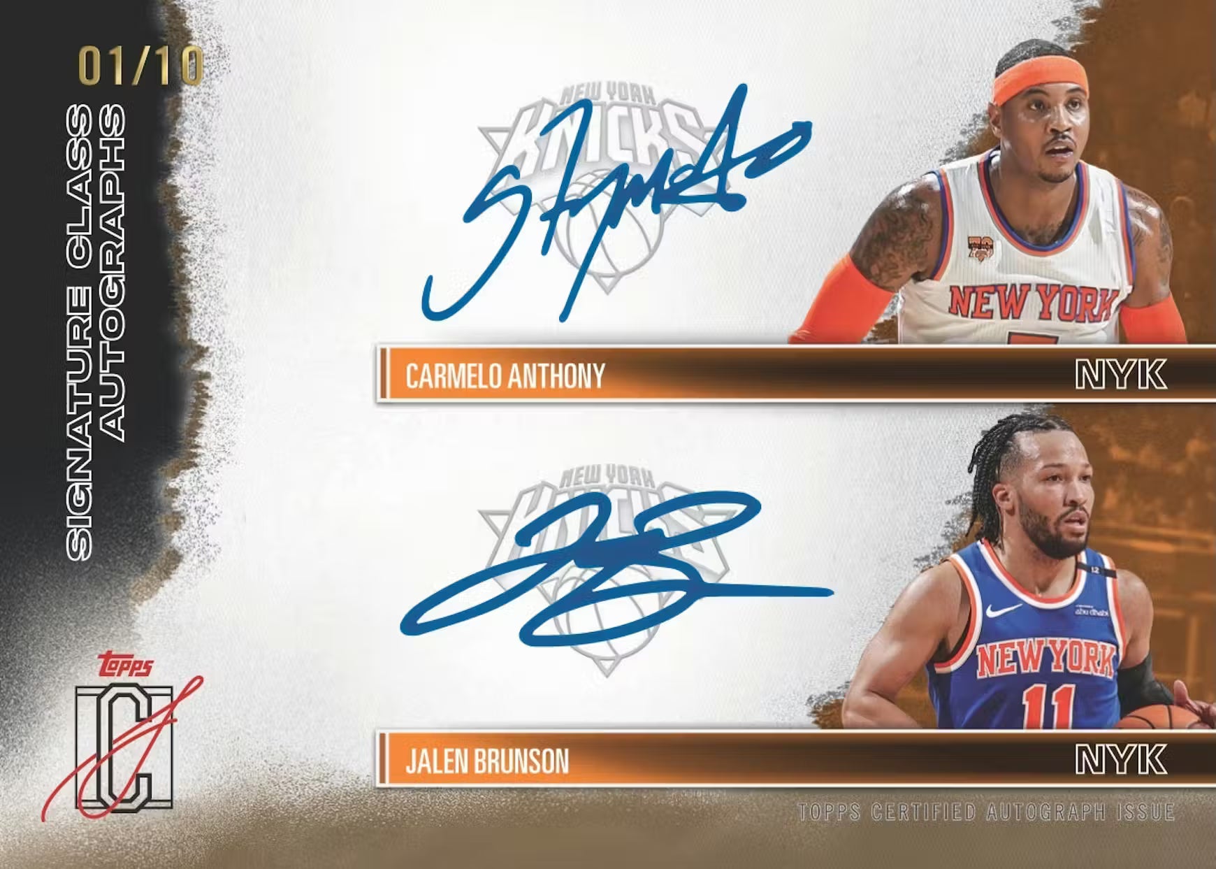 2025-26 Topps Signature Class Basketball Jumbo Box