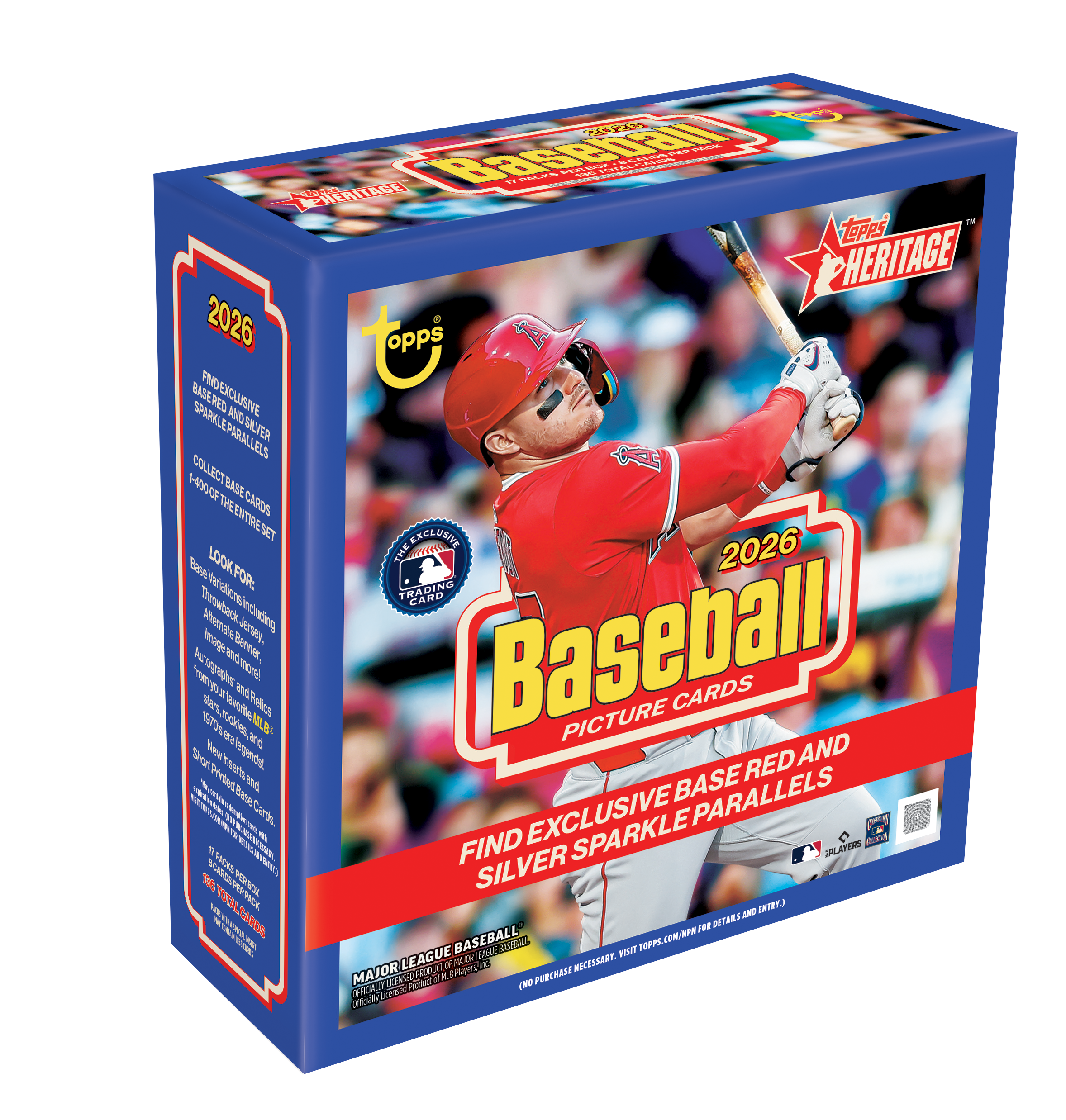 2026 Topps Heritage Baseball - Mega Box