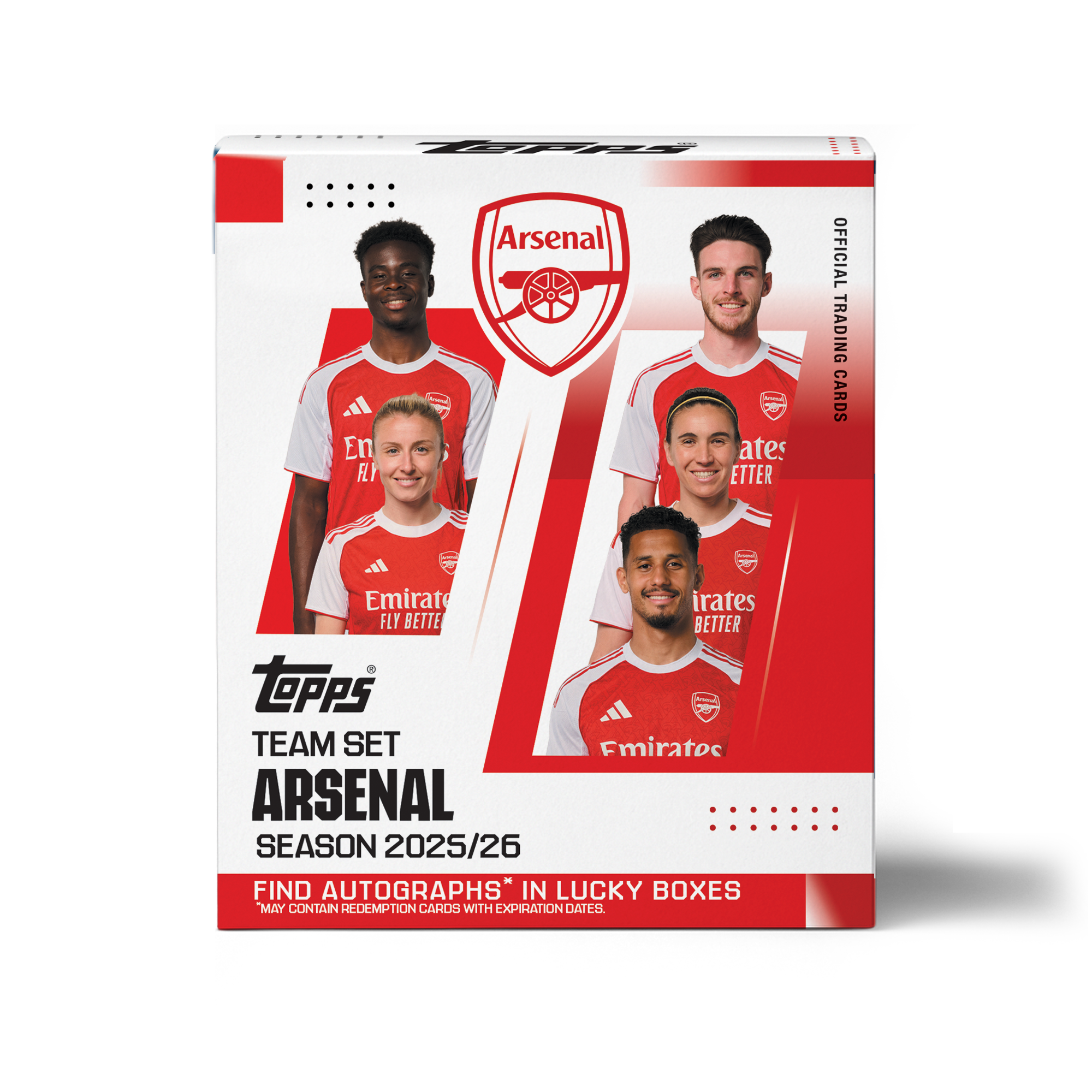 2025-26 Topps Arsenal Team Set