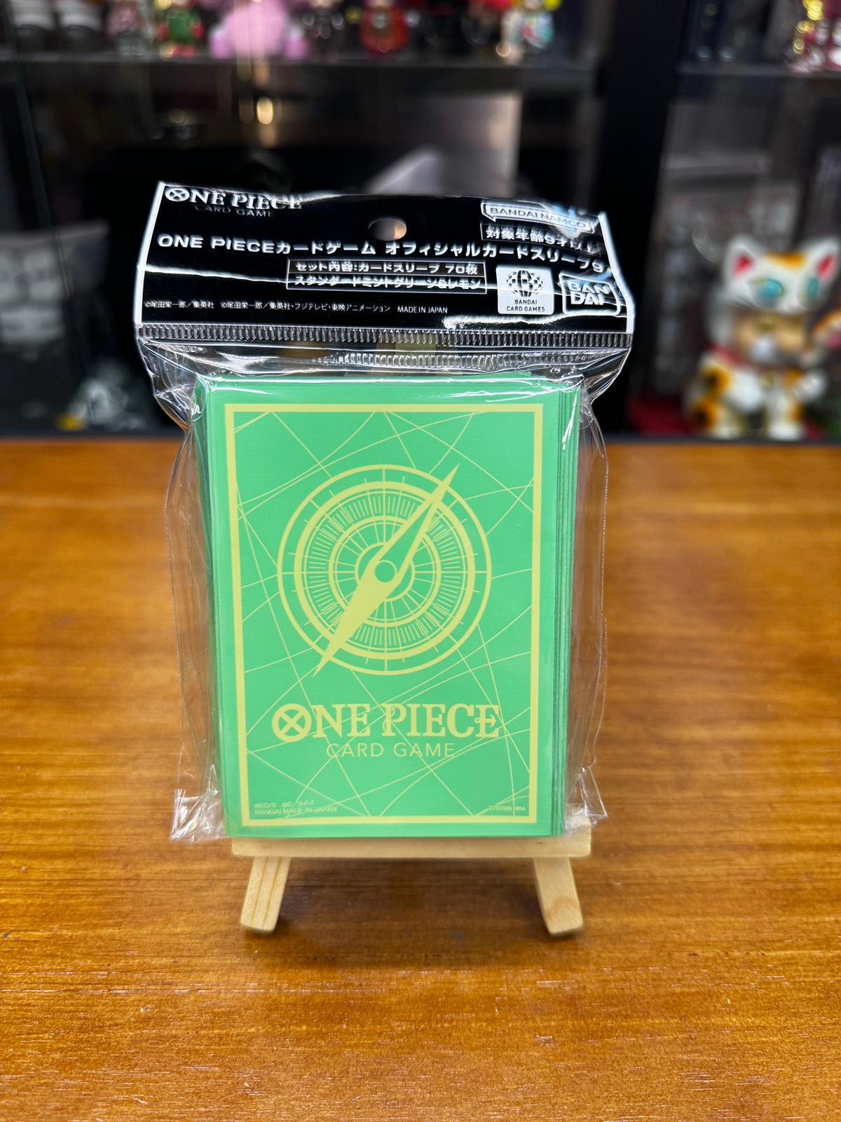 ONE PIECE CARD GAME 卡套 9「標準 薄荷綠&檸檬色」