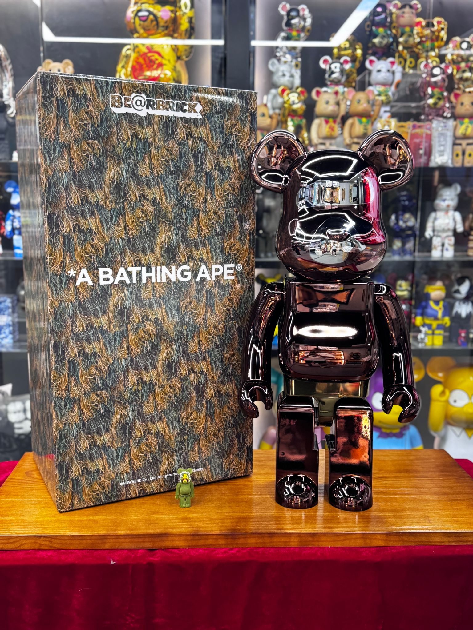 100% & 1000% BE@RBRICK A BATHING APE(R) × READYMADE