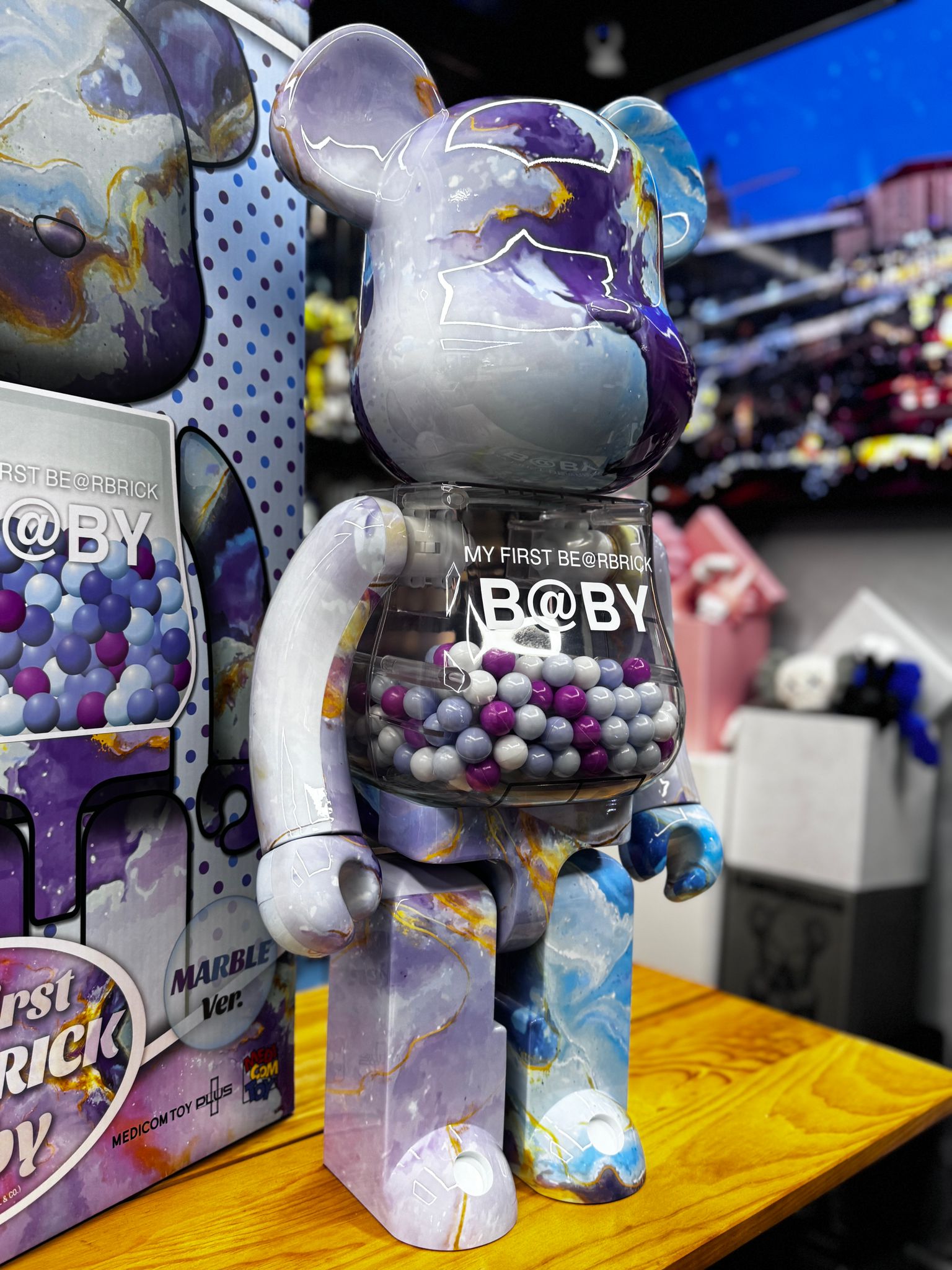 1000% My First Baby Be@rbrick Marble Ver.