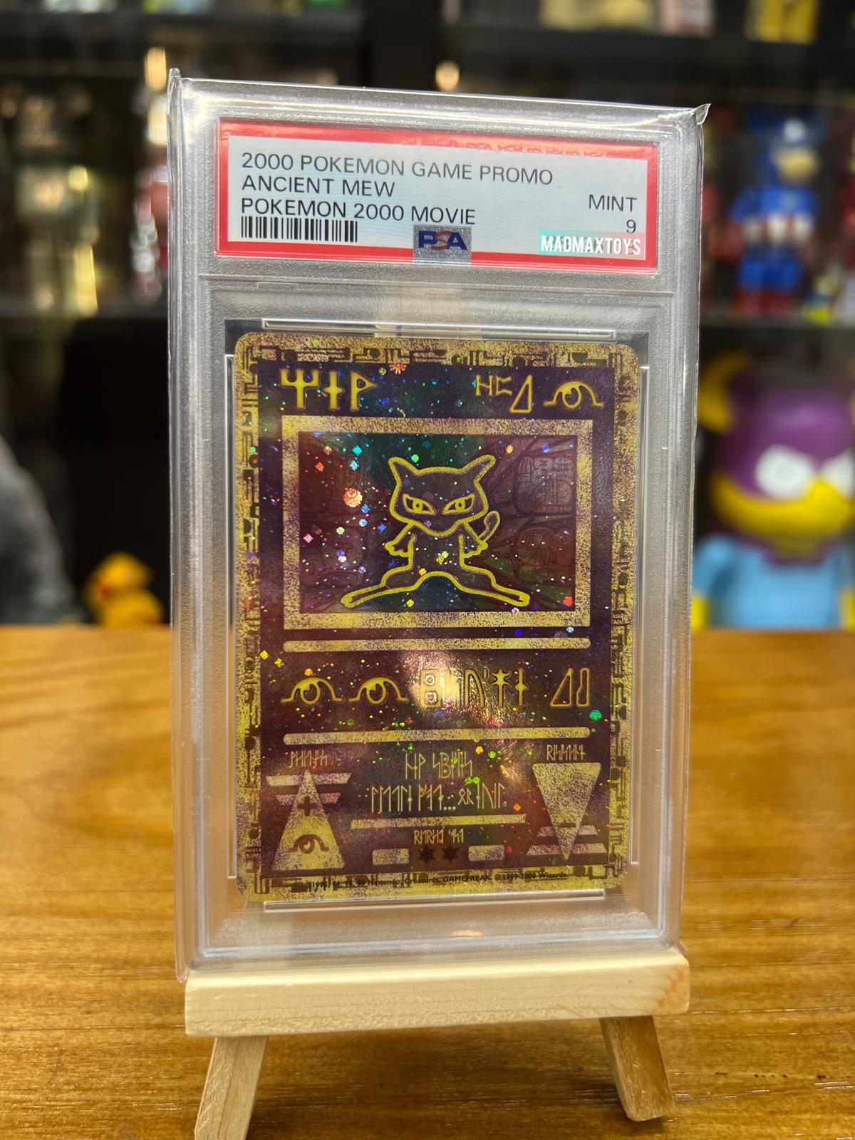 PSA 9 2000 Pokemon Game Promo Ancient Mew Pokemon 2000 Movie