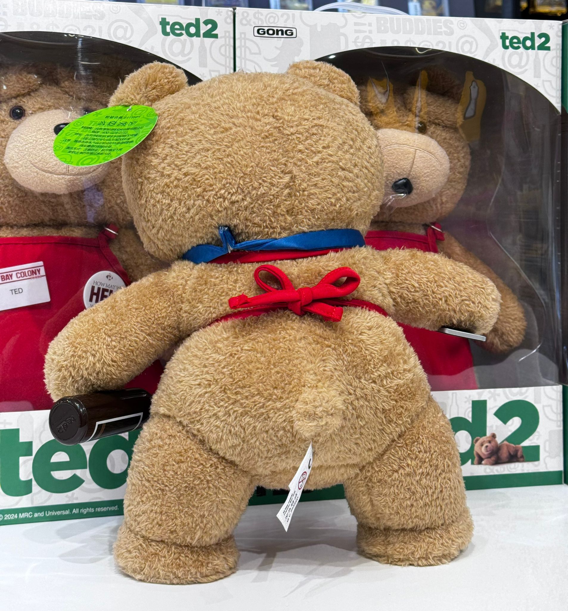 POP MART x GONG Ted 2 Ted Action Plush Doll