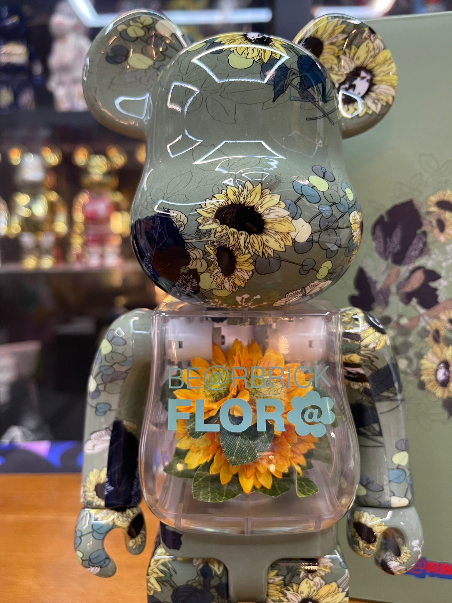 400% BE@RBRICK FLOR@ SUNFLOWER