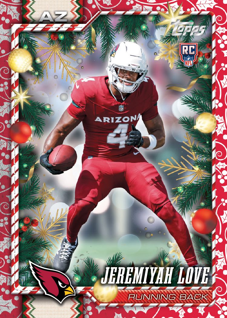 2026 Topps Holiday Football - Mega Box