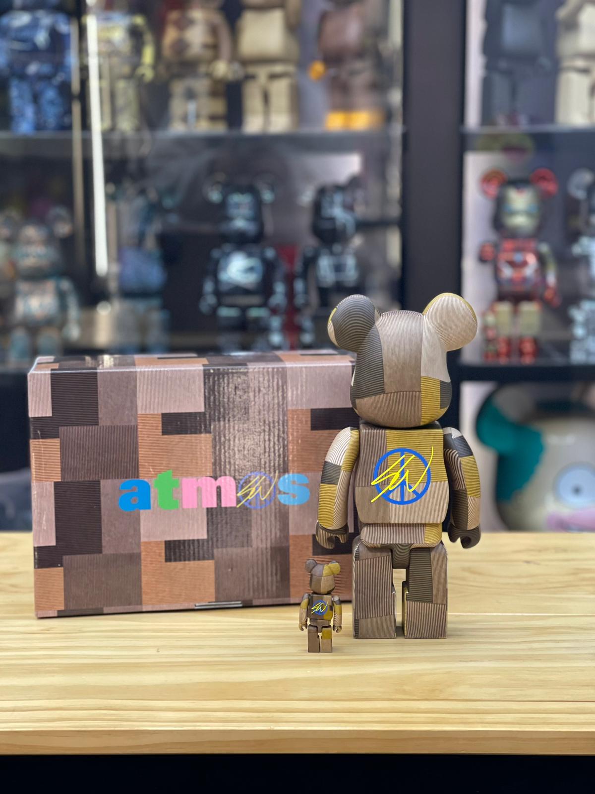 100% & 400% Be@rbrick atmos × Sean Wotherspoon