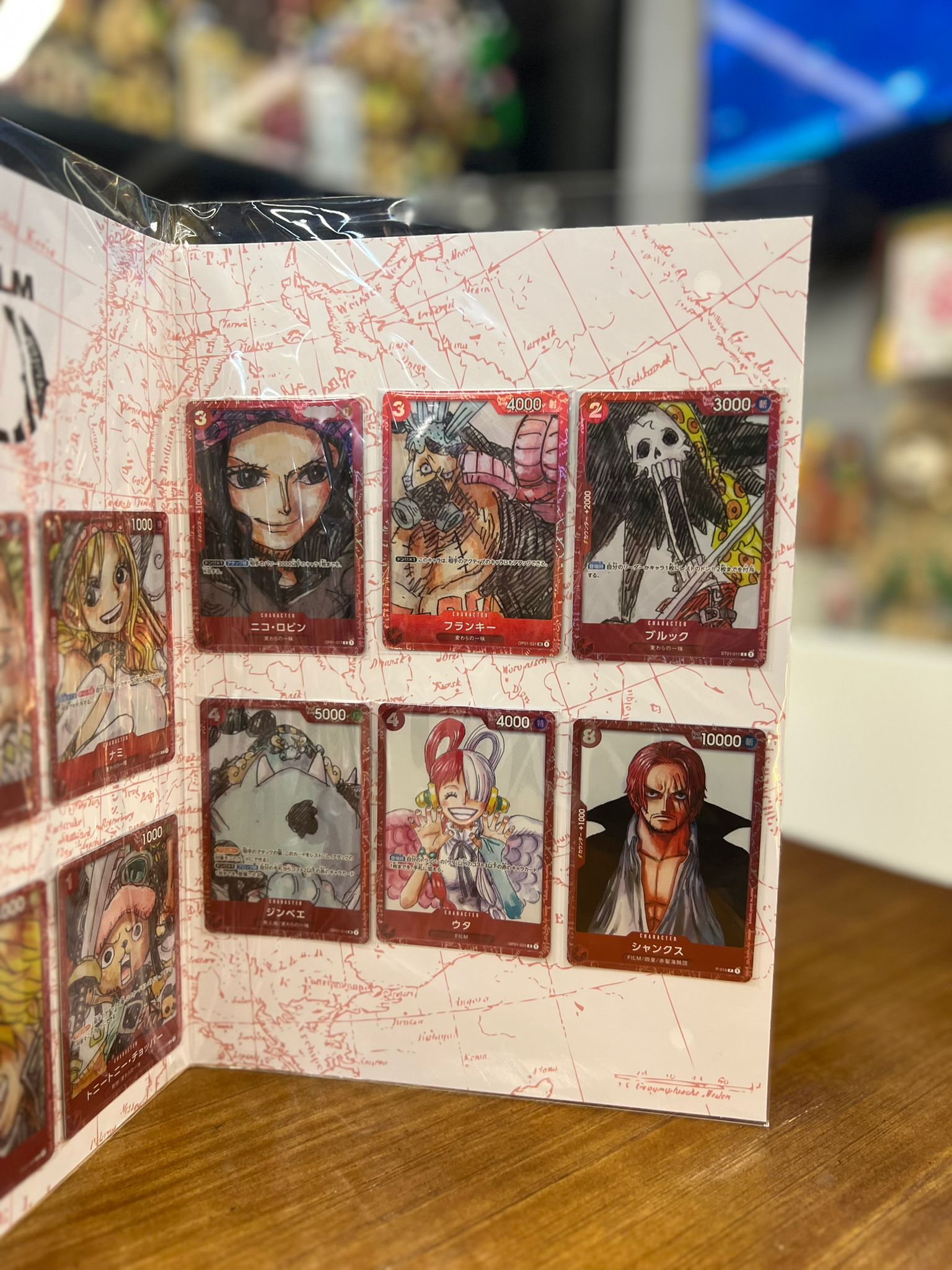 PREMIUM CARD COLLECTION -ONE PIECE FILM RED-