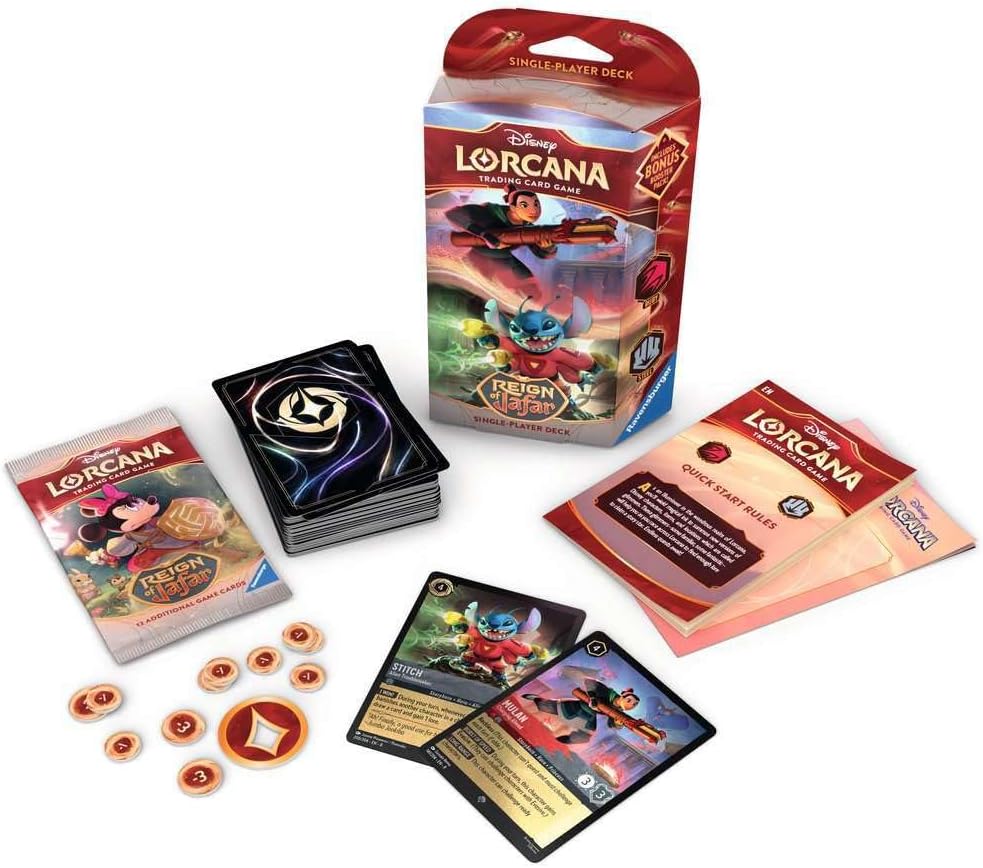 Disney Lorcana-Set 8-Reign of Jafar-Single Player Deck-Mulan&Stitch