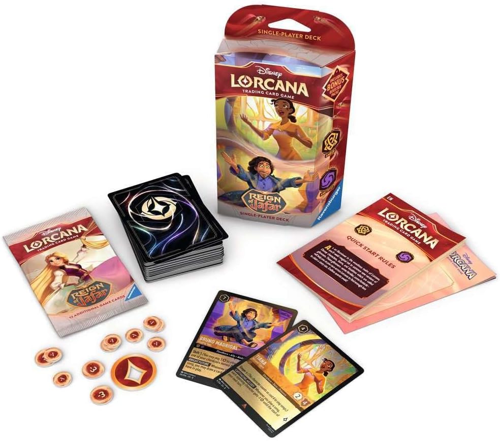 Disney Lorcana-Set 8-Reign of Jafar-Single Player Deck-Tiana&Bruno