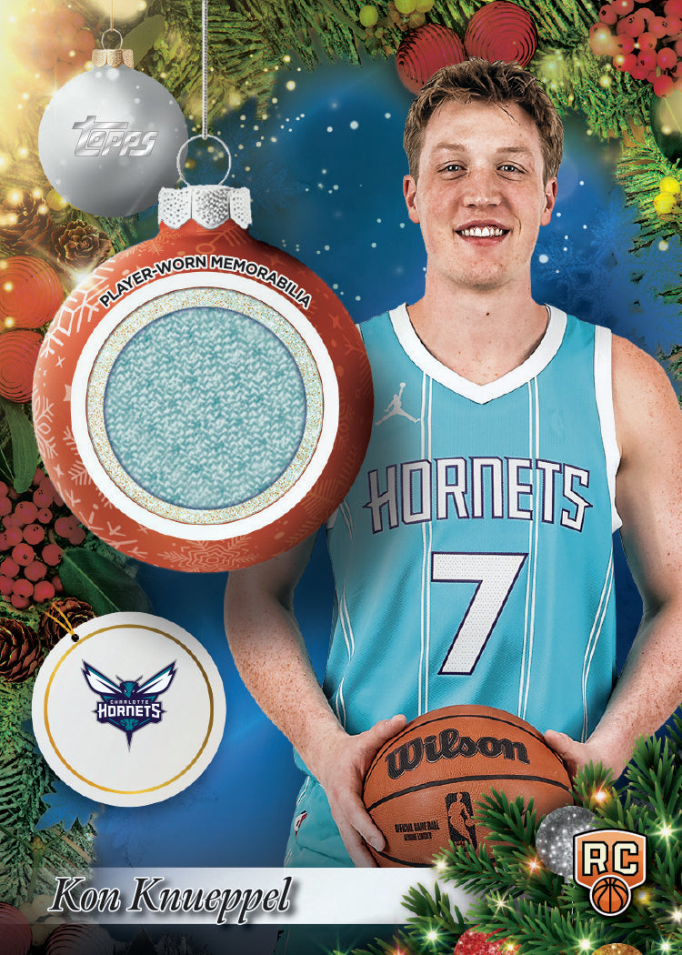 2025-26 Topps Holiday Basketball Countdown Calendar