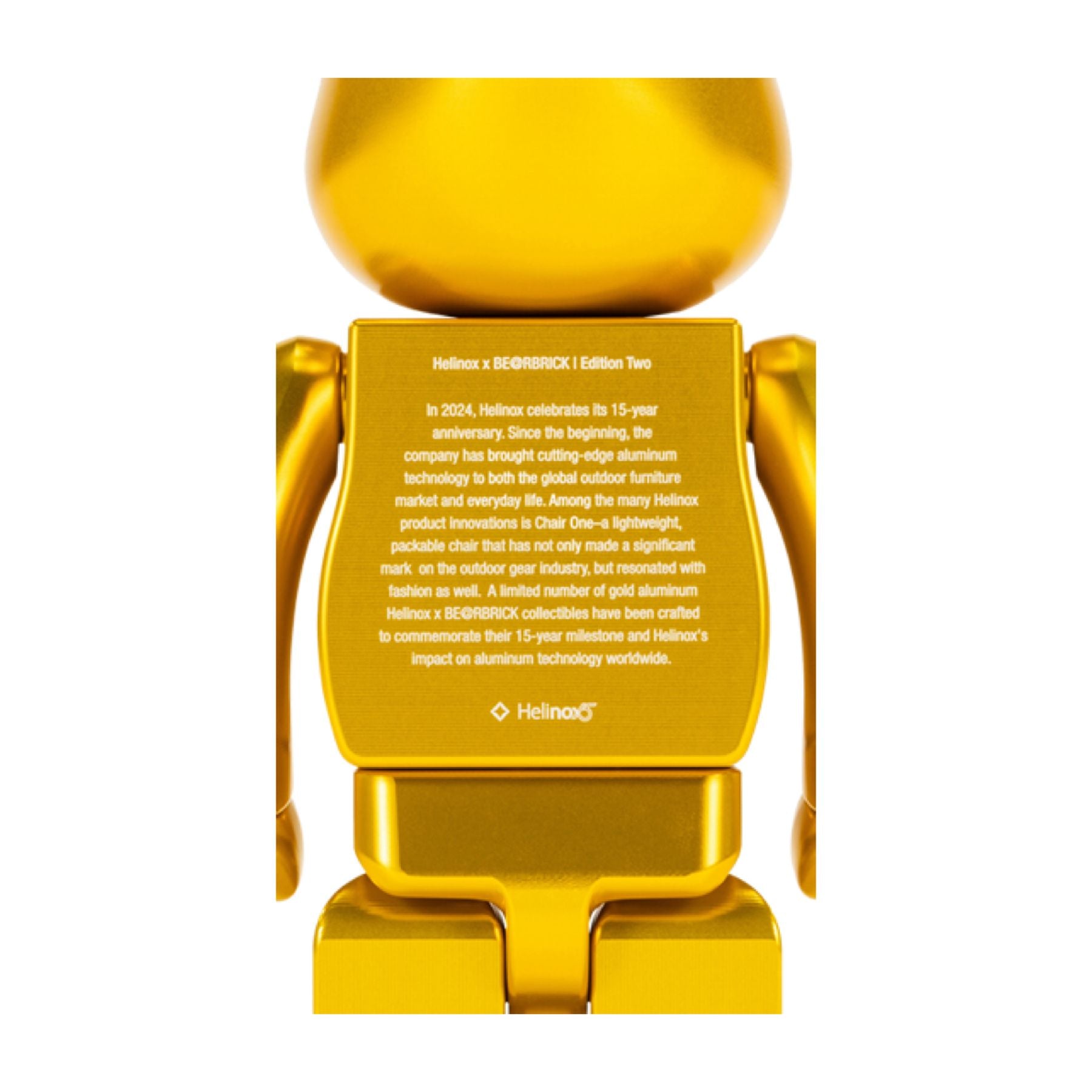 400% BE@RBRICK × Helinox 15th Anniversary