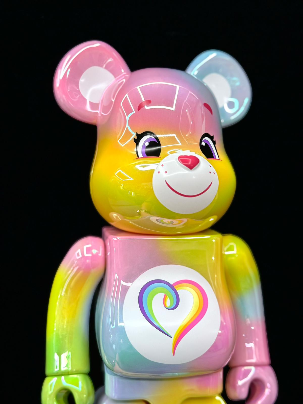 100% & 400% BE@RBRICK Care Bears(TM) Togetherness Bear(TM)