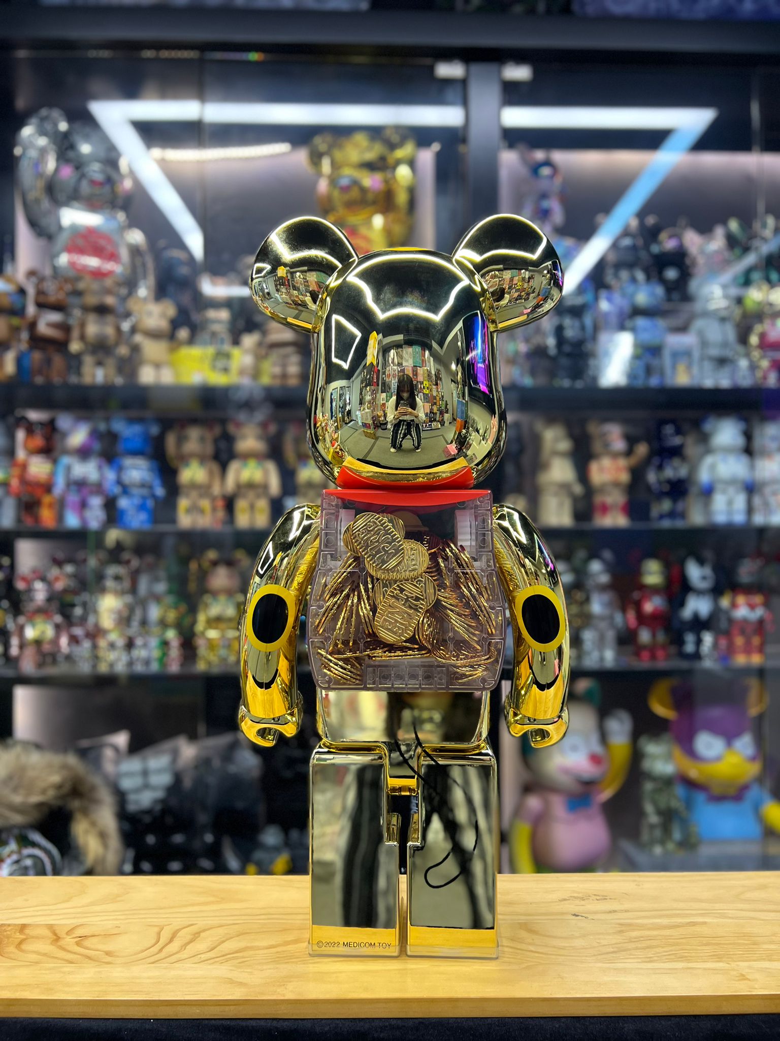 1000% Be@rbrick 招き猫 小判 (招財貓)