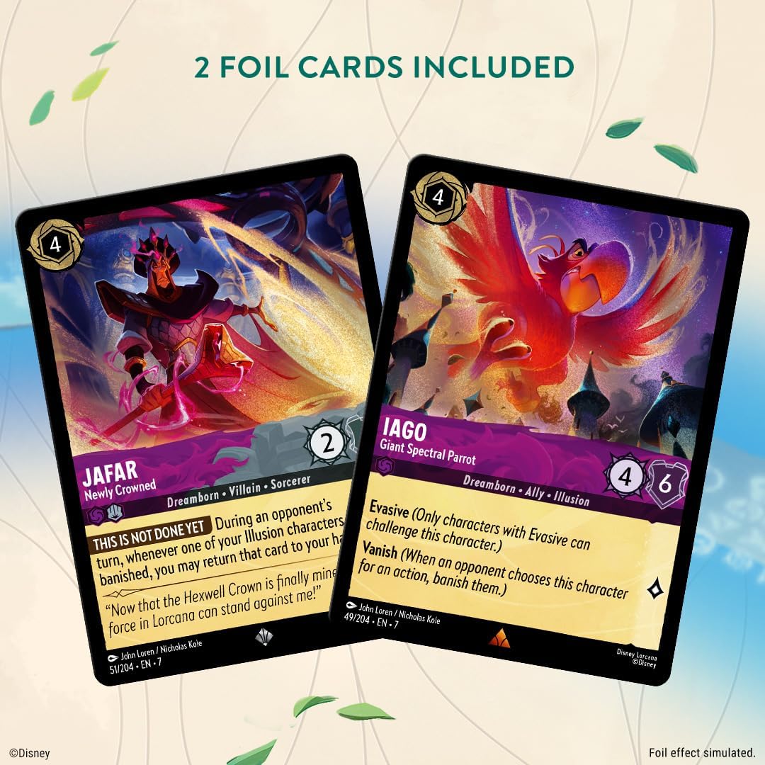 Disney Lorcana-Set 7-Archazia's Island-Single Player Deck-Iago&Jafar