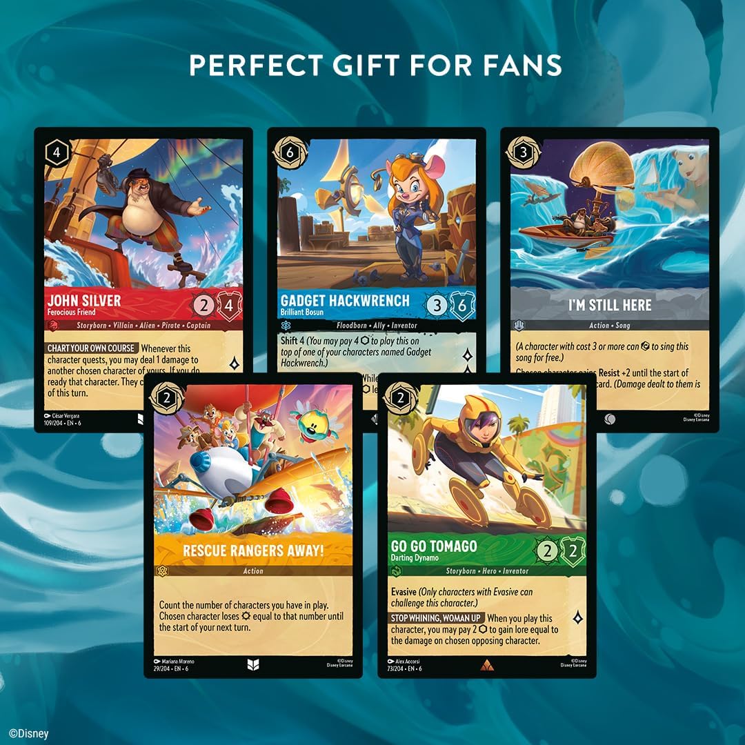Disney Lorcana-Set 6-Azurite Sea-Booster Box