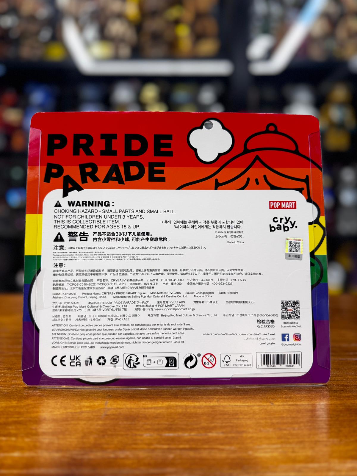 Popmart Crybaby Pride Parade Figure